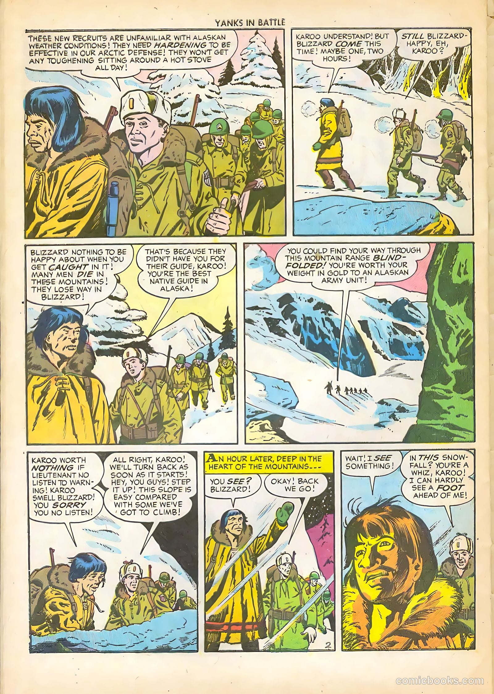 Yanks in Battle #2 (1956) — page 29 of 36