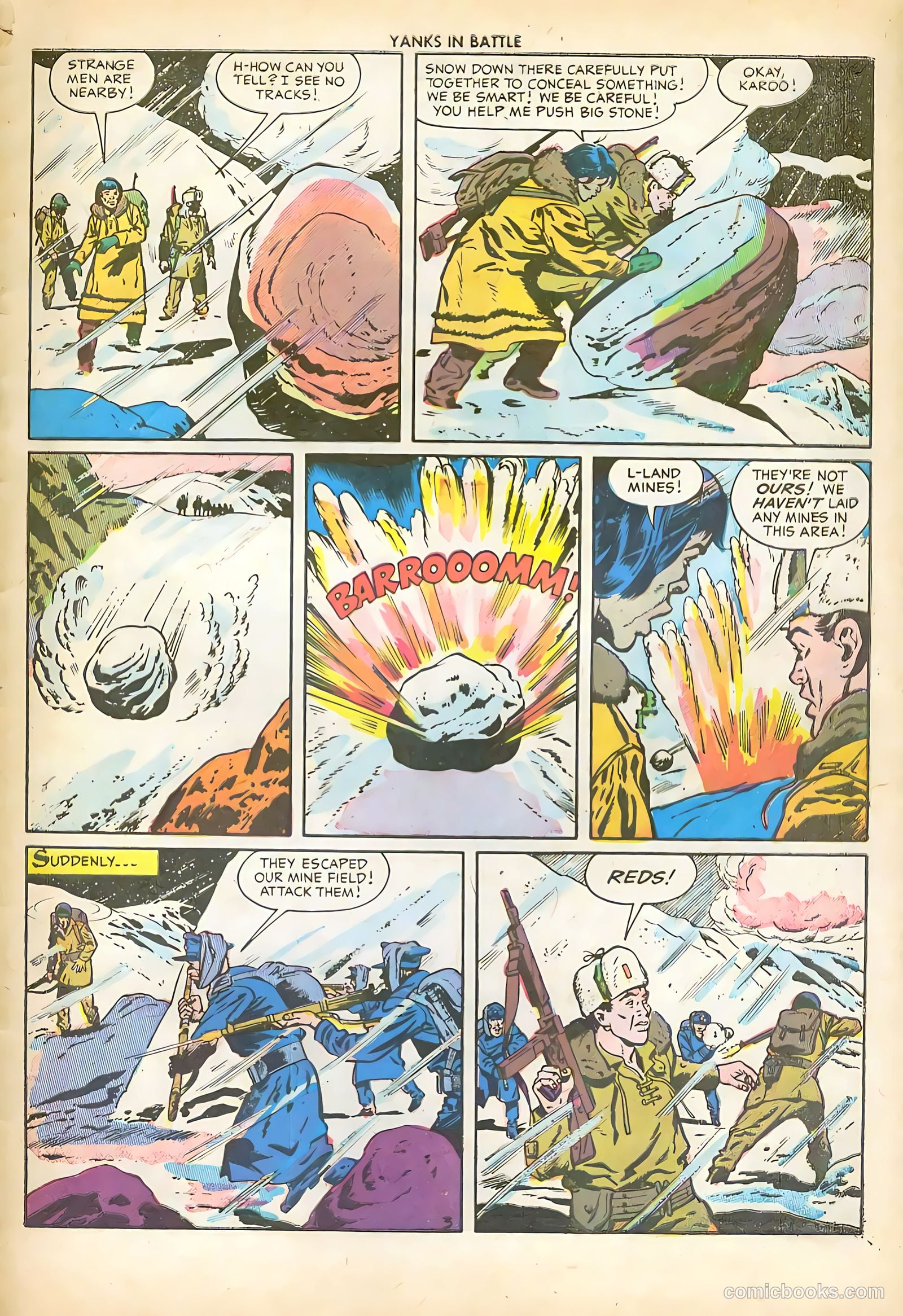 Yanks in Battle #2 (1956) — page 30 of 36