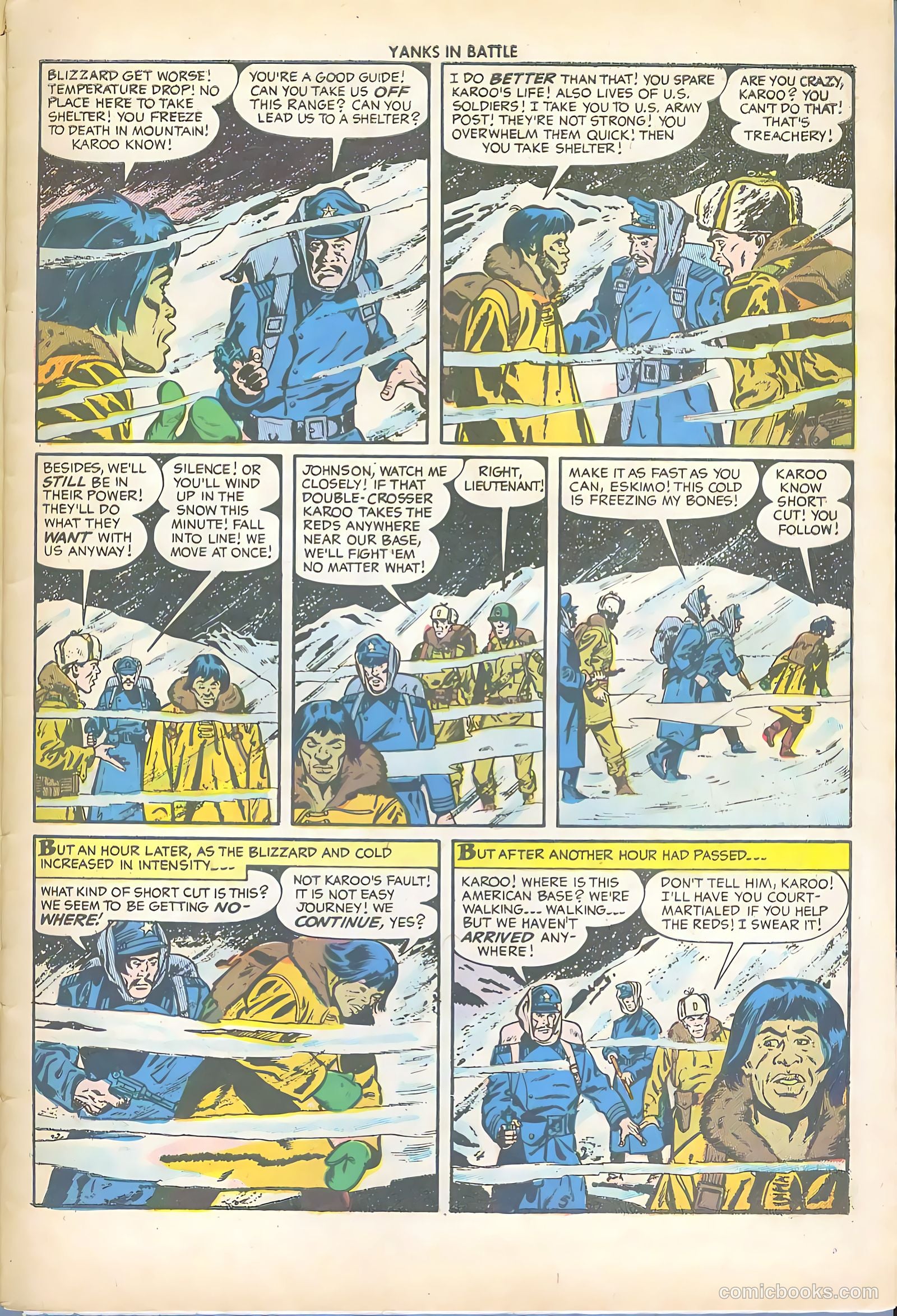 Yanks in Battle #2 (1956) — page 32 of 36