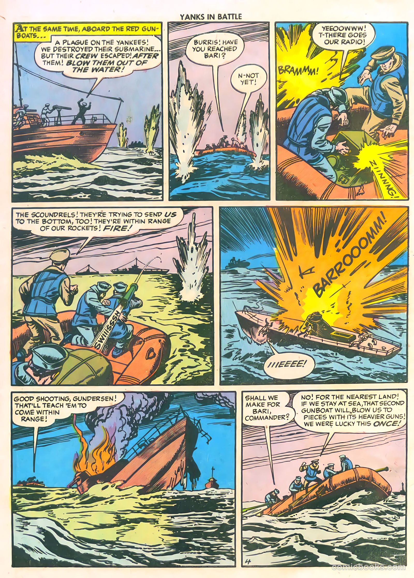 Yanks in Battle #3 (1956) — page 6 of 35