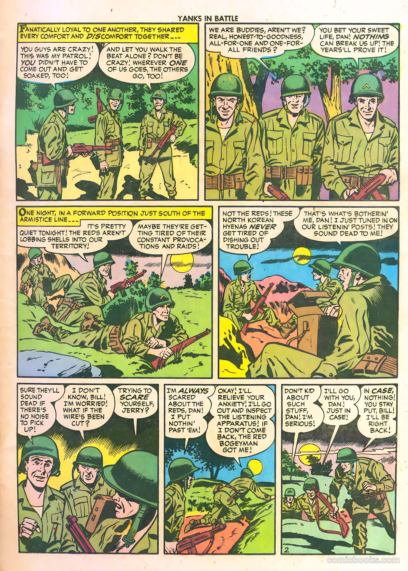 Yanks in Battle #3 (1956) — page 13 of 35