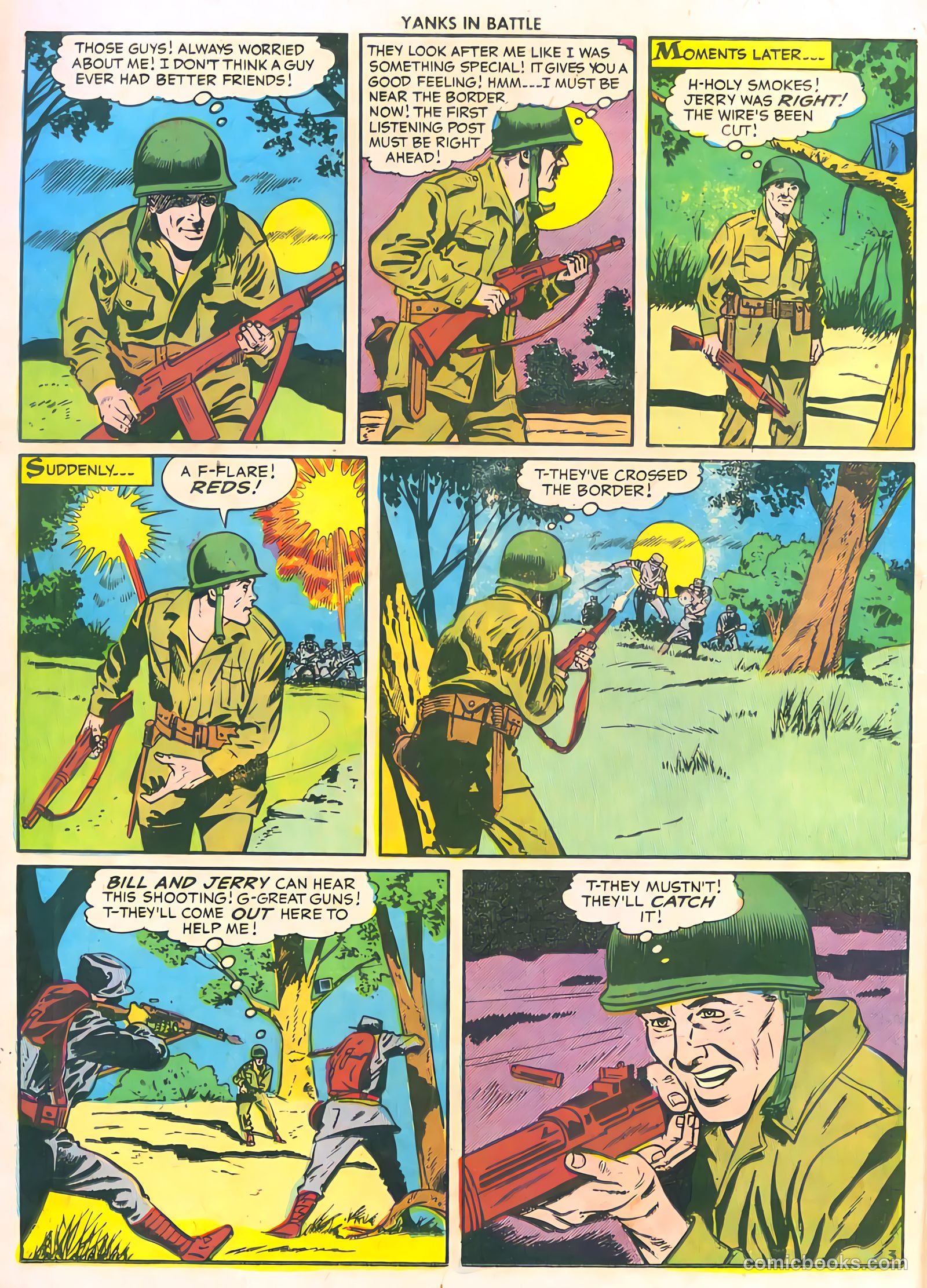 Yanks in Battle #3 (1956) — page 14 of 35