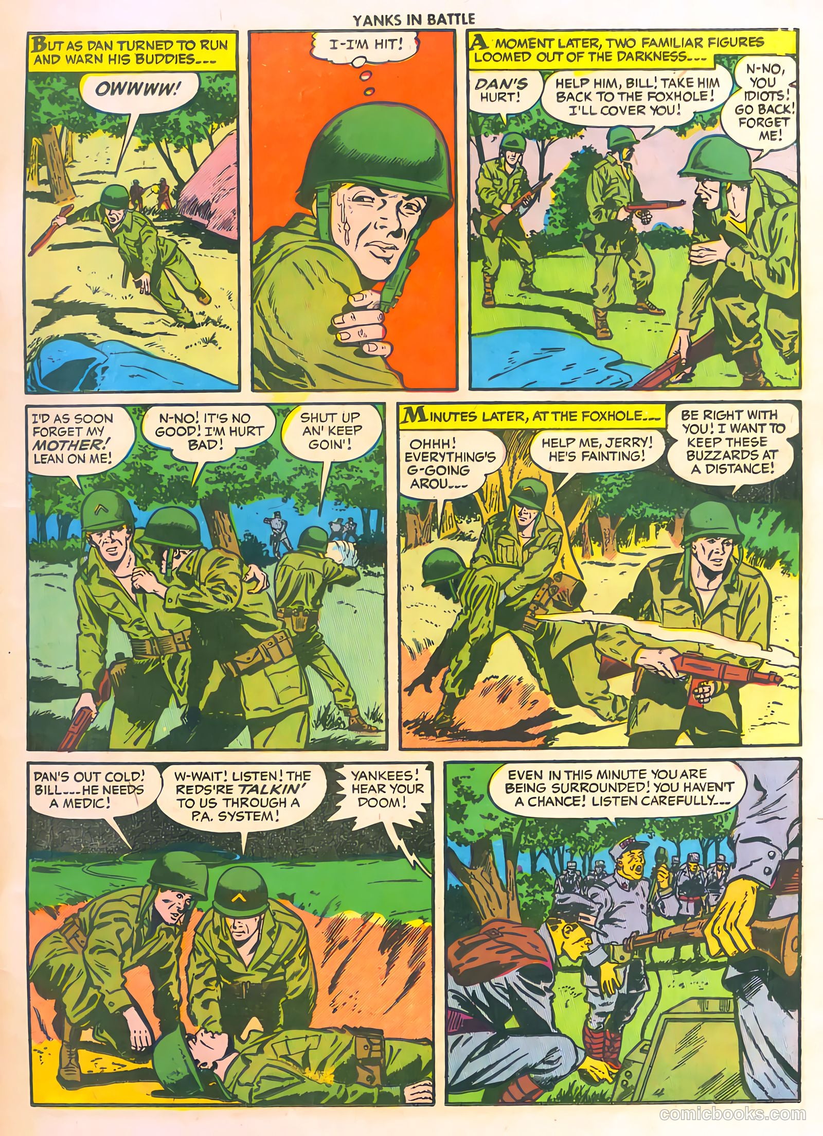 Yanks in Battle #3 (1956) — page 15 of 35