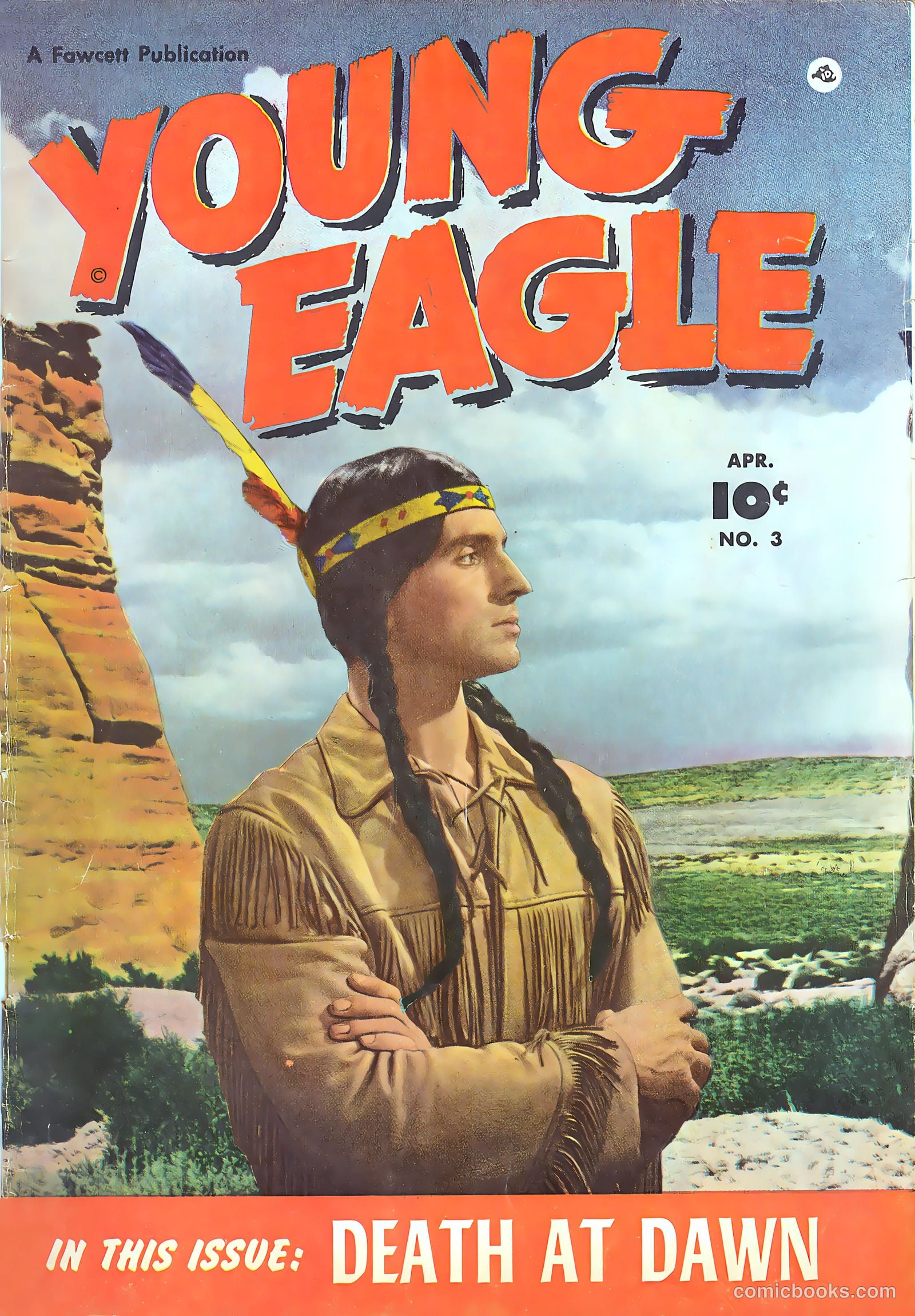 Young Eagle #3 (1951) — page 1 of 36