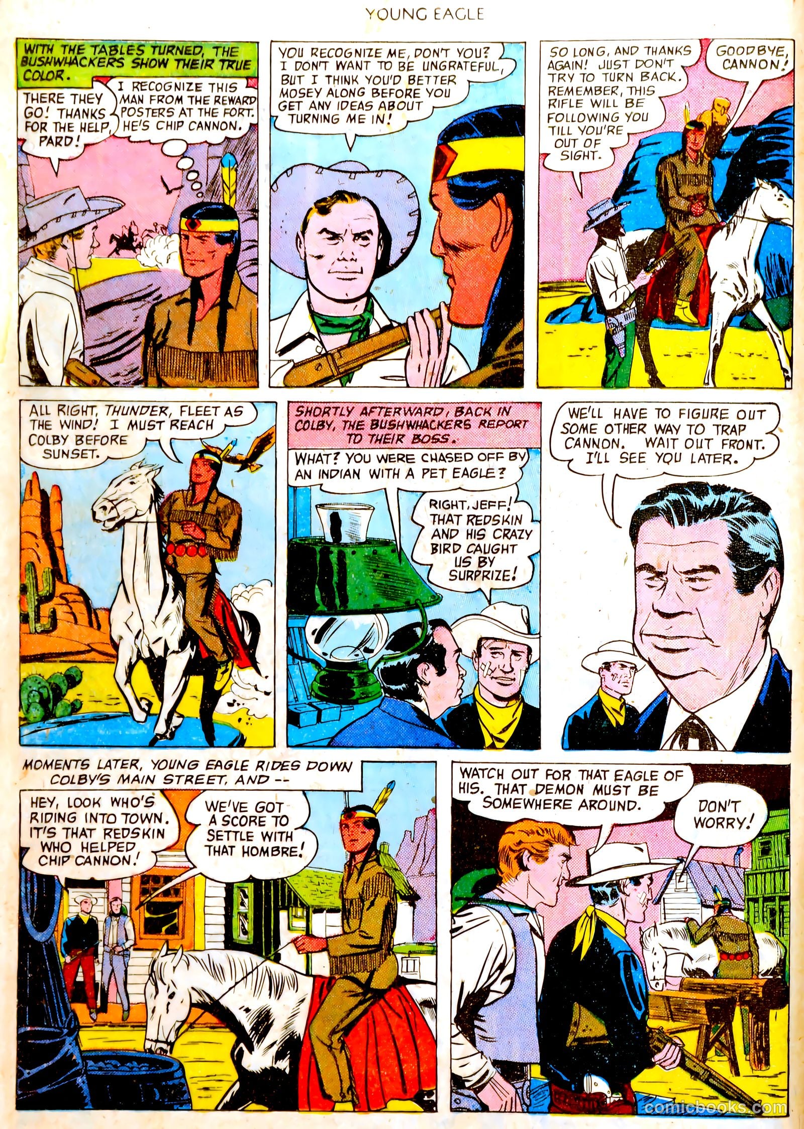 Young Eagle #4 — page 6 of 35