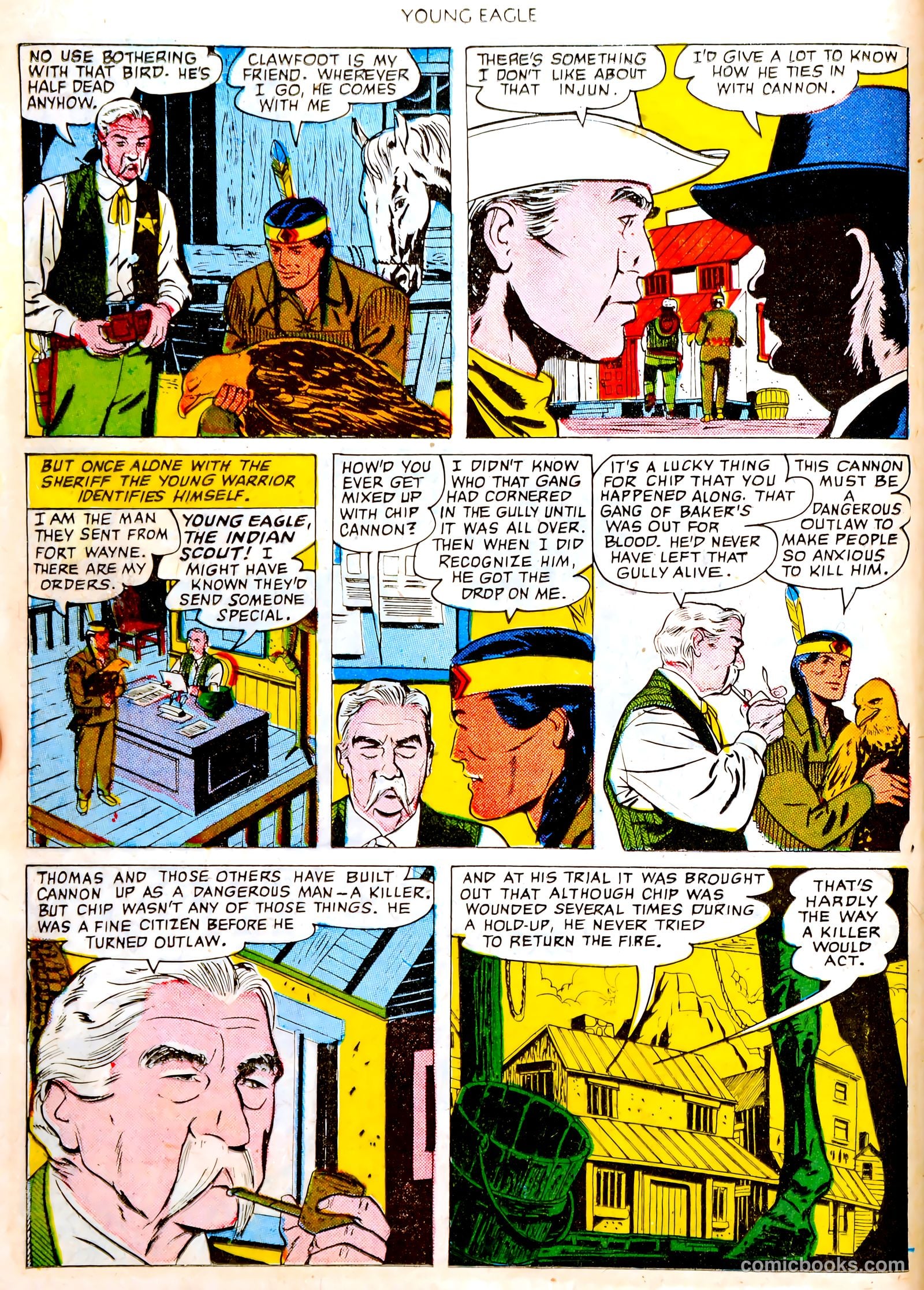 Young Eagle #4 — page 8 of 35
