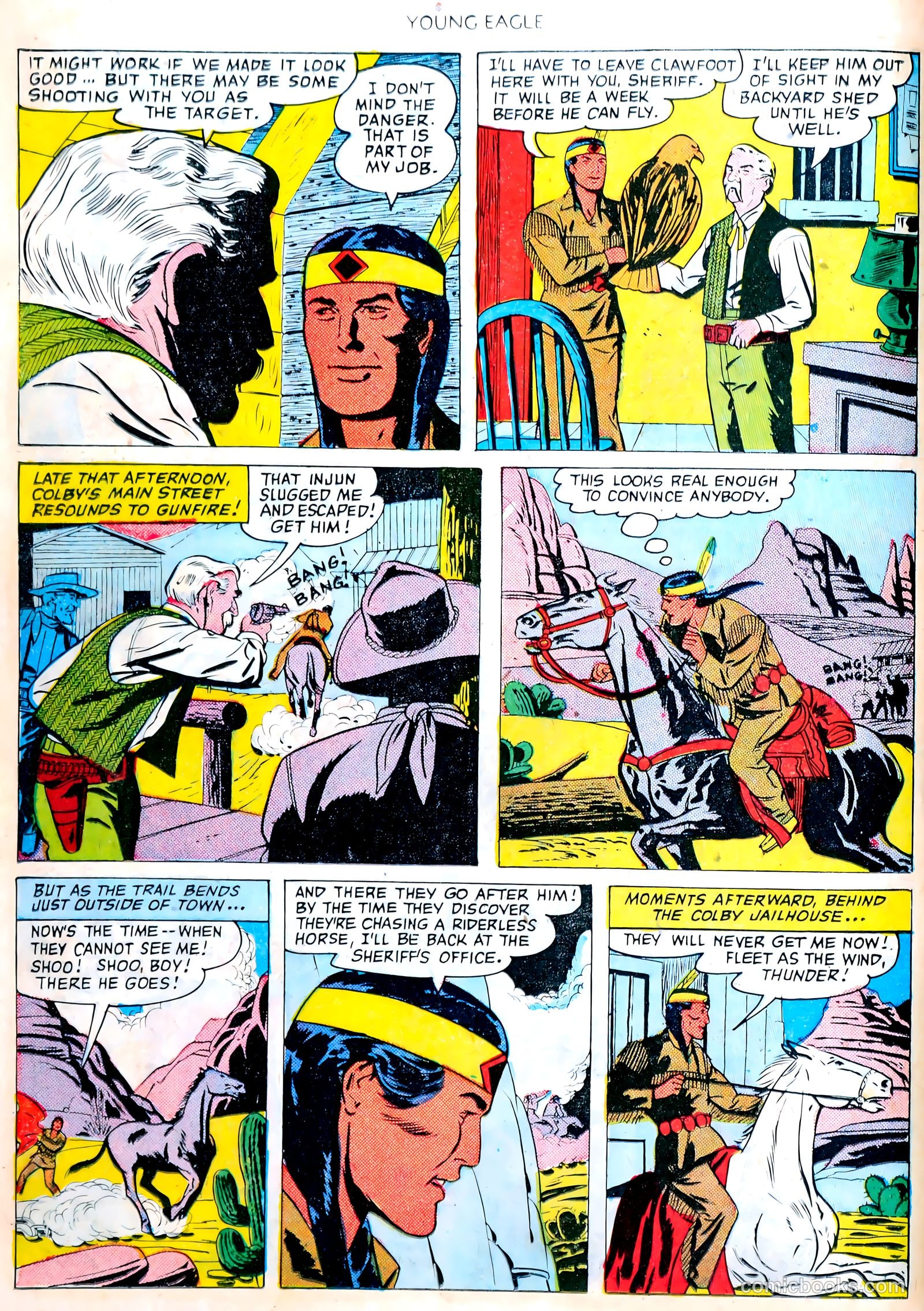 Young Eagle #4 — page 10 of 35