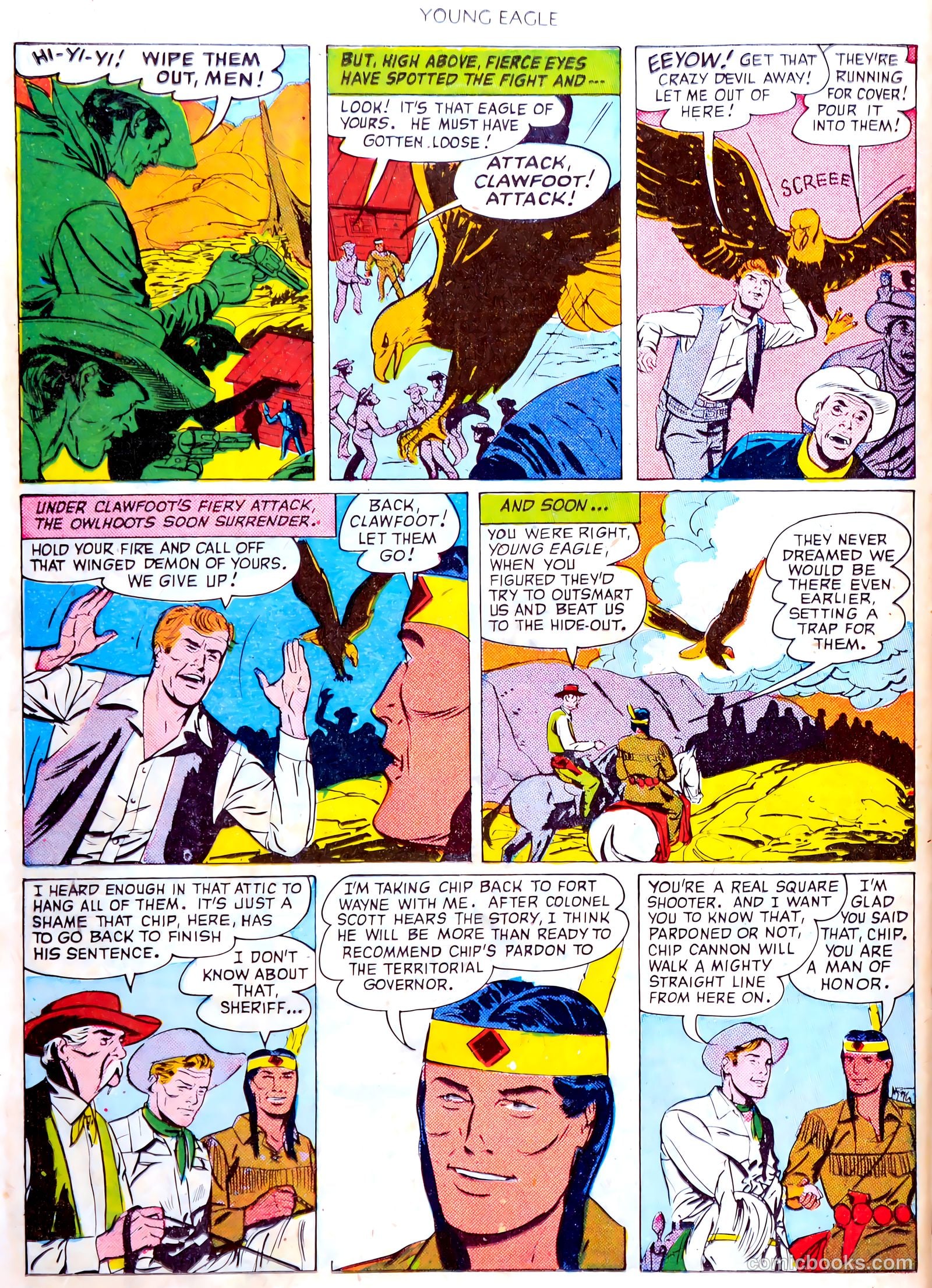 Young Eagle #4 — page 33 of 35
