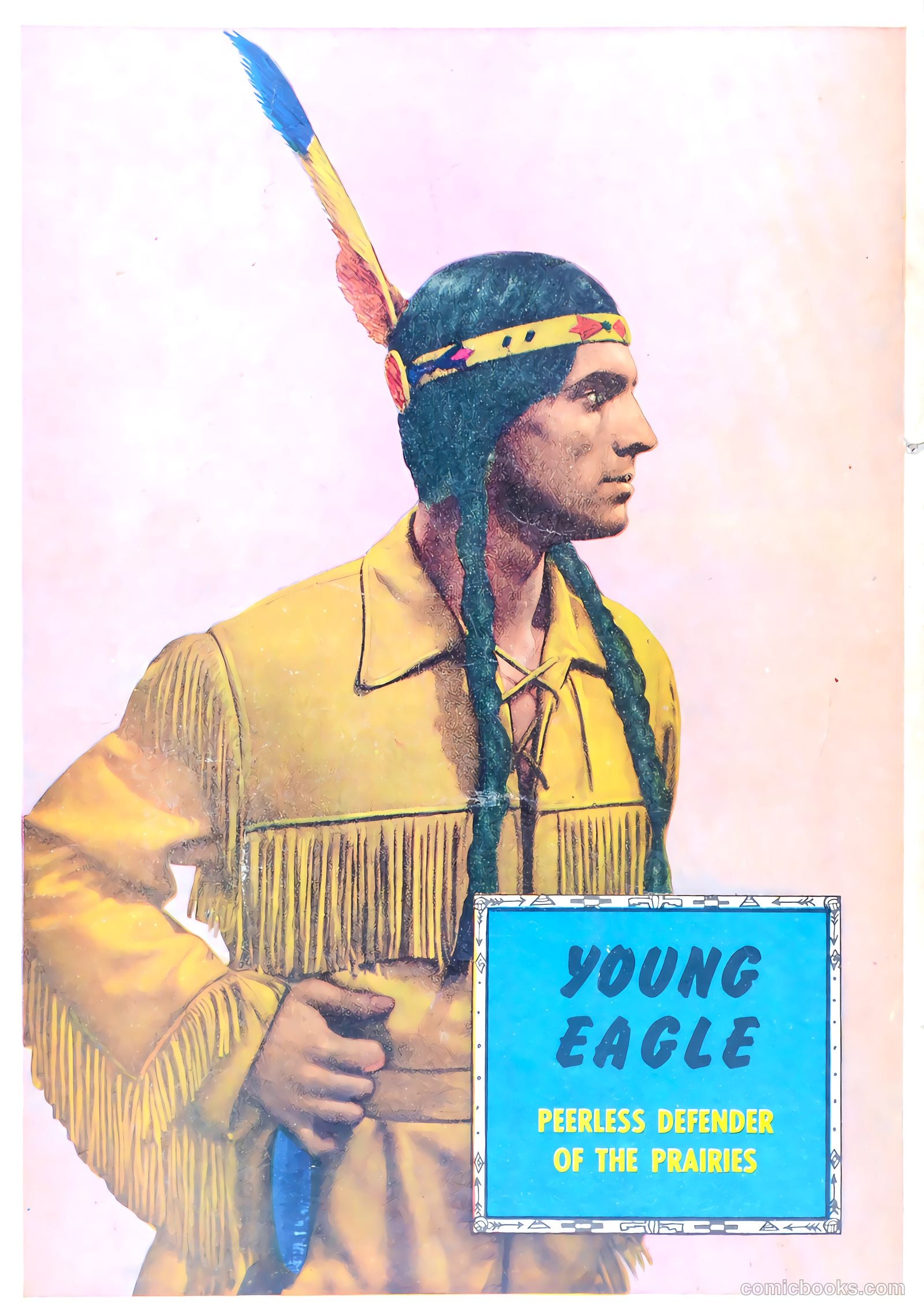 Young Eagle #4 (1951) — page 36 of 36