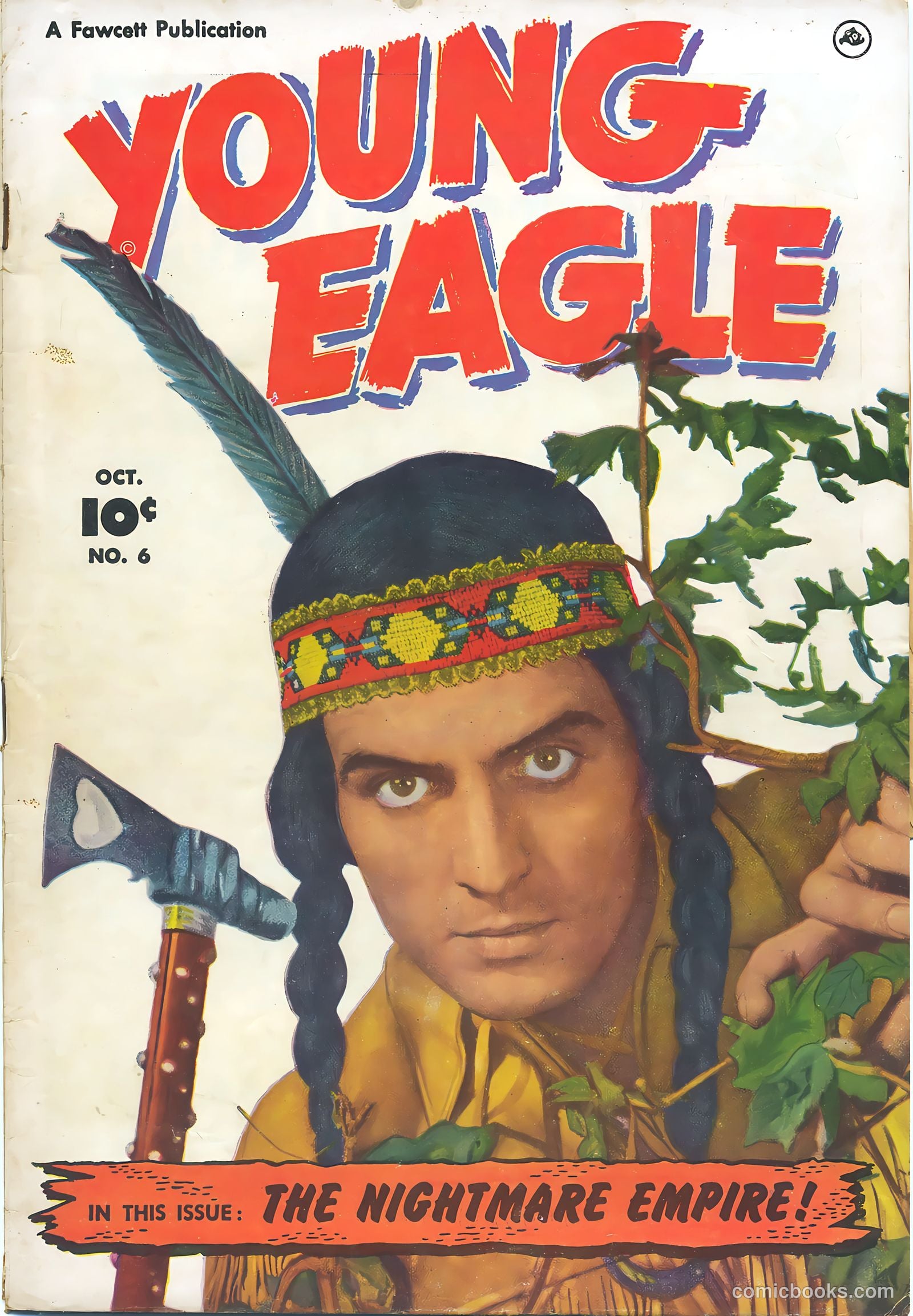 Young Eagle #6 (1951) — page 1 of 36