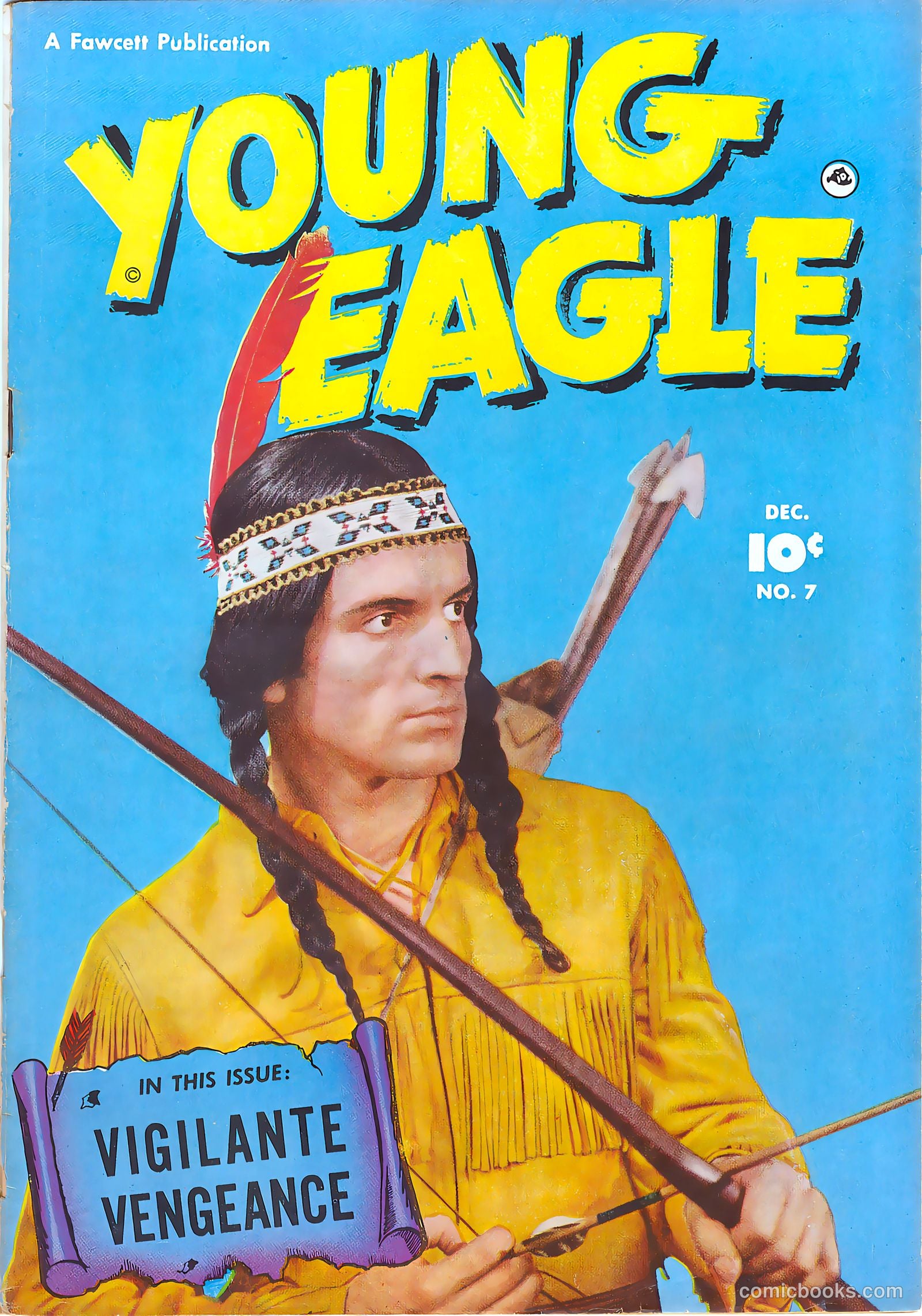 Young Eagle #7 (1951) — page 1 of 36
