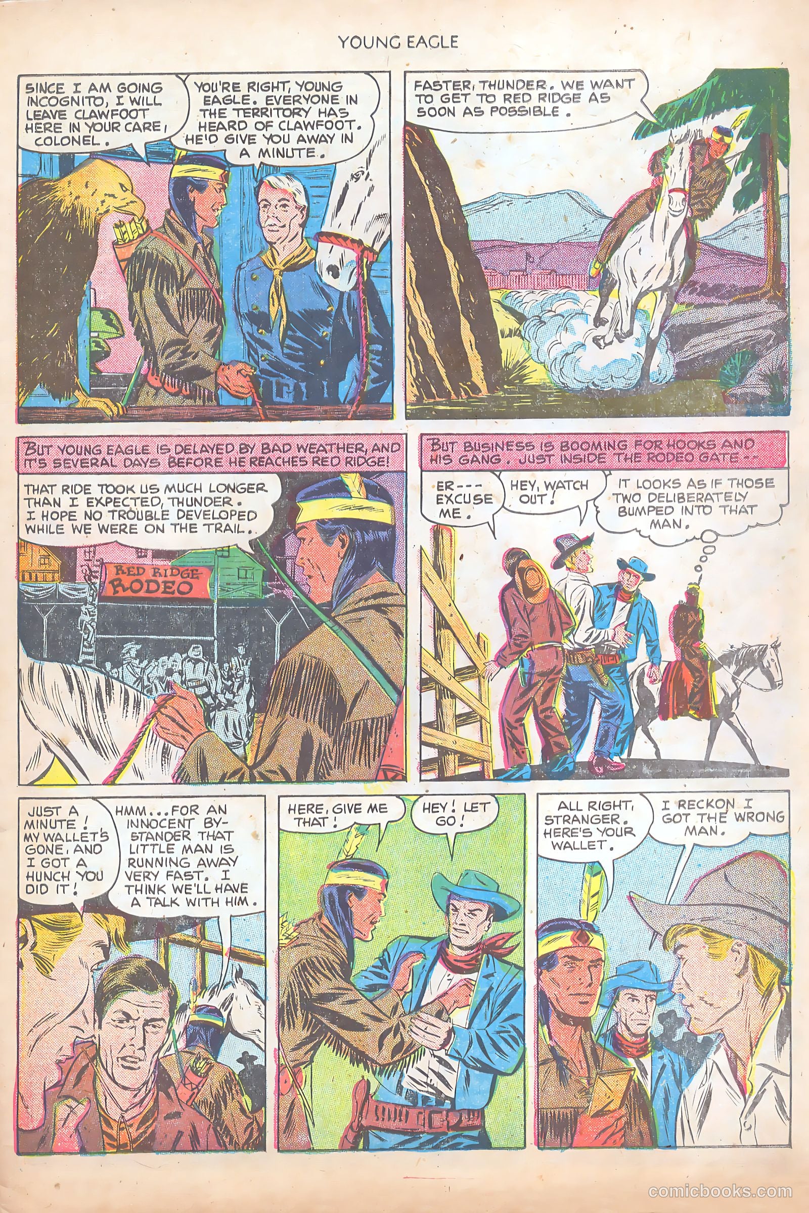 Young Eagle #8 — page 5 of 37