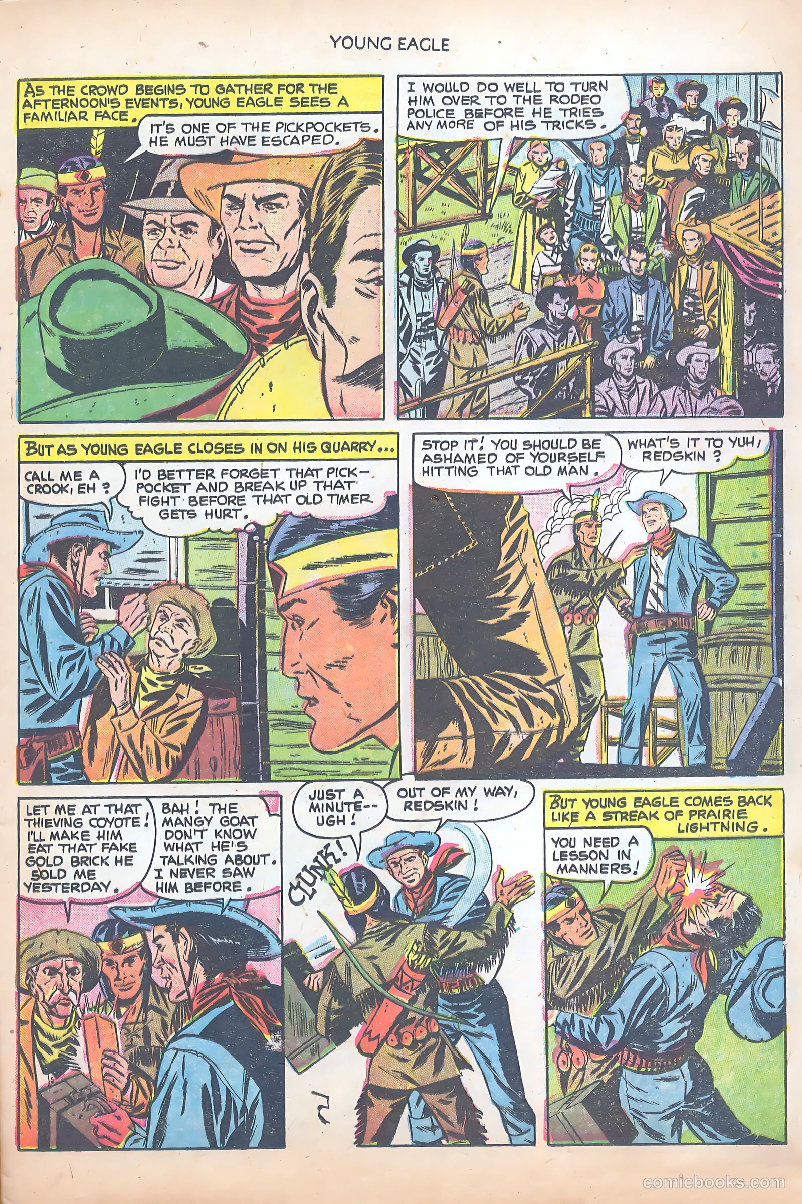 Young Eagle #8 — page 7 of 37