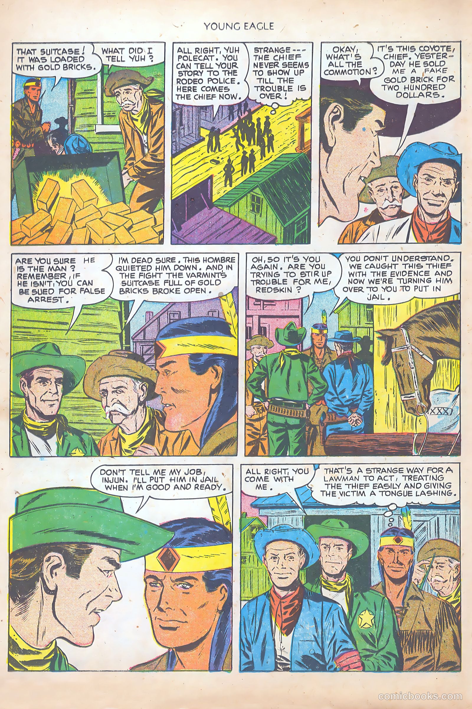 Young Eagle #8 — page 8 of 37