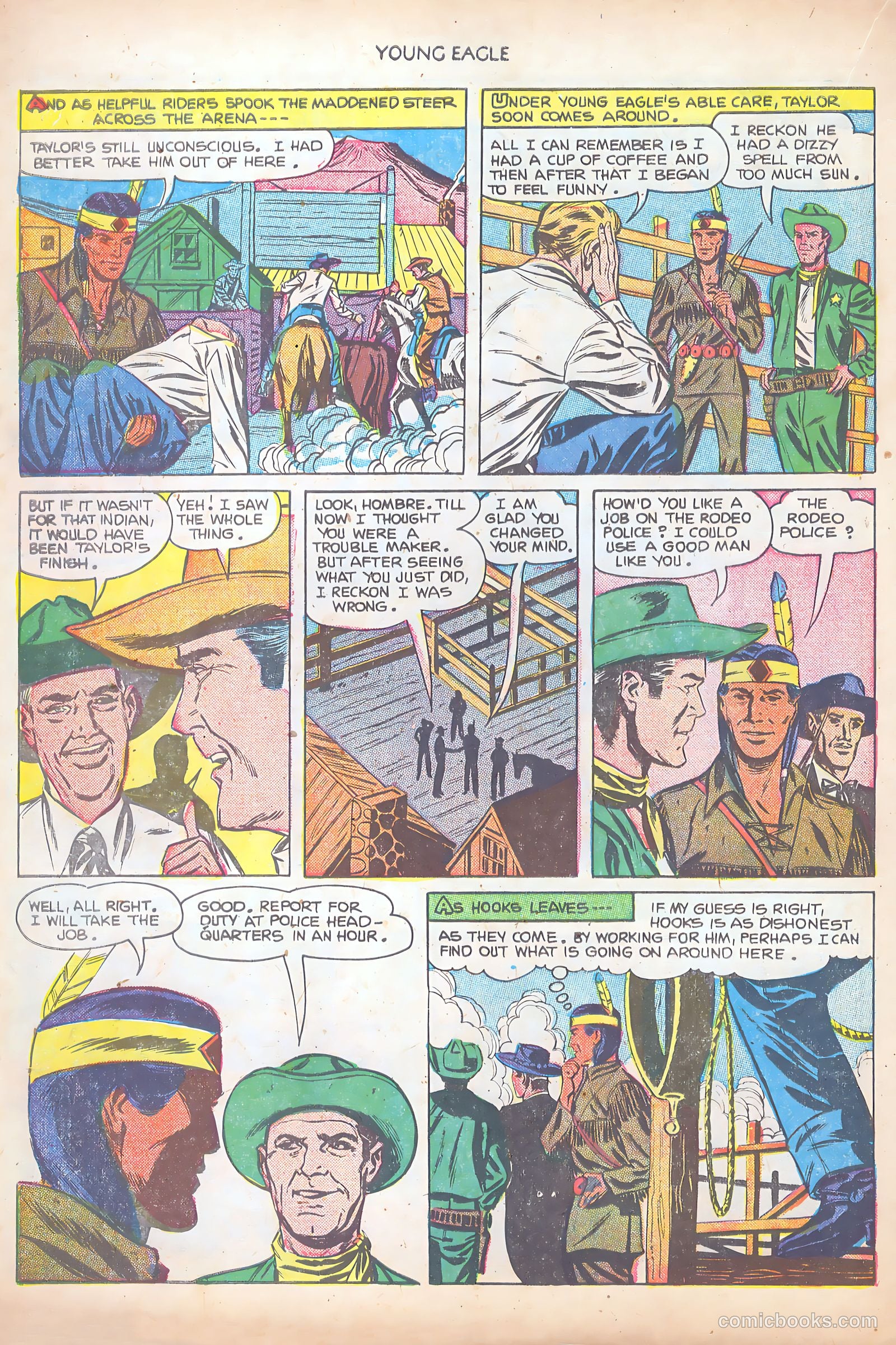 Young Eagle #8 — page 16 of 37