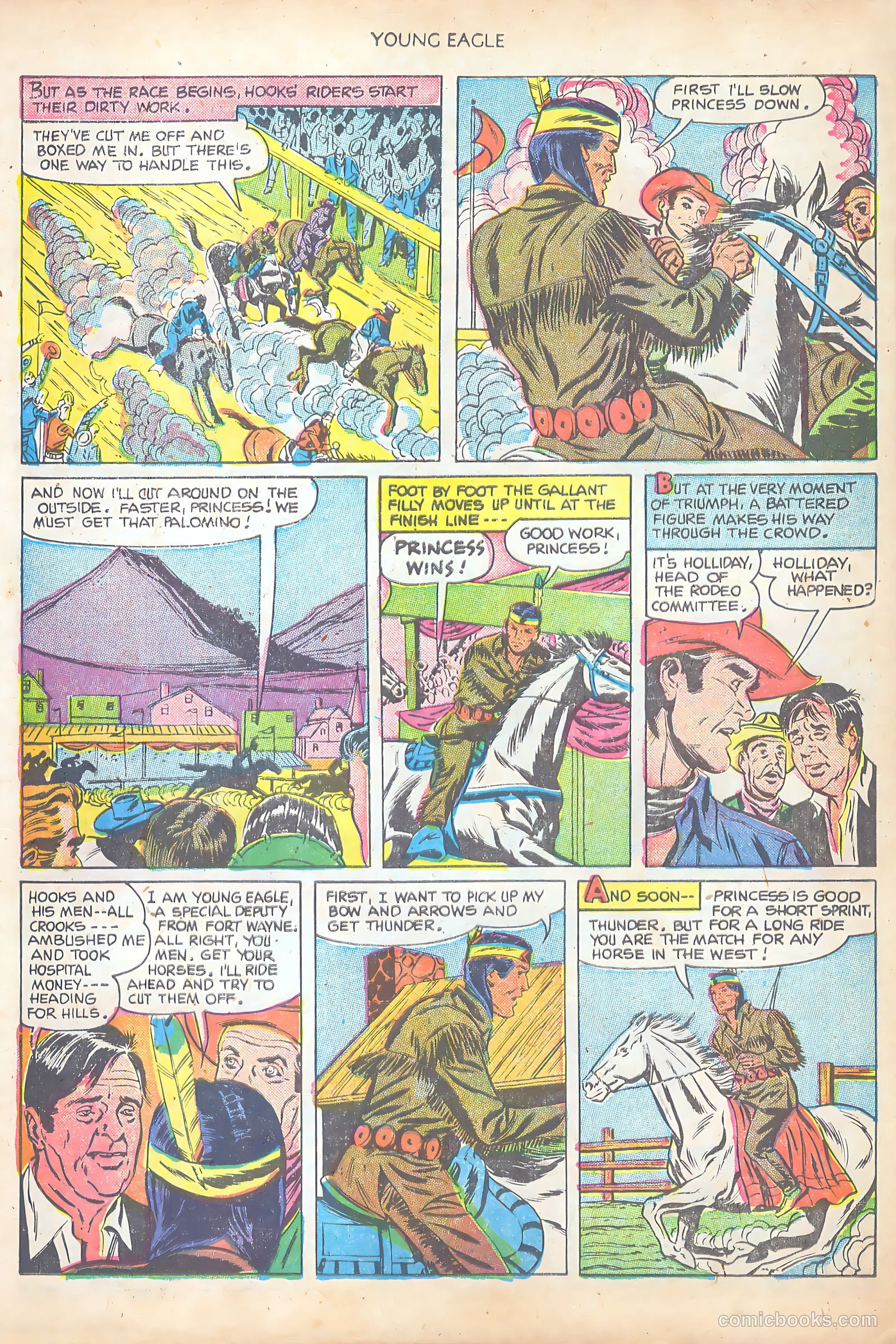 Young Eagle #8 — page 32 of 37