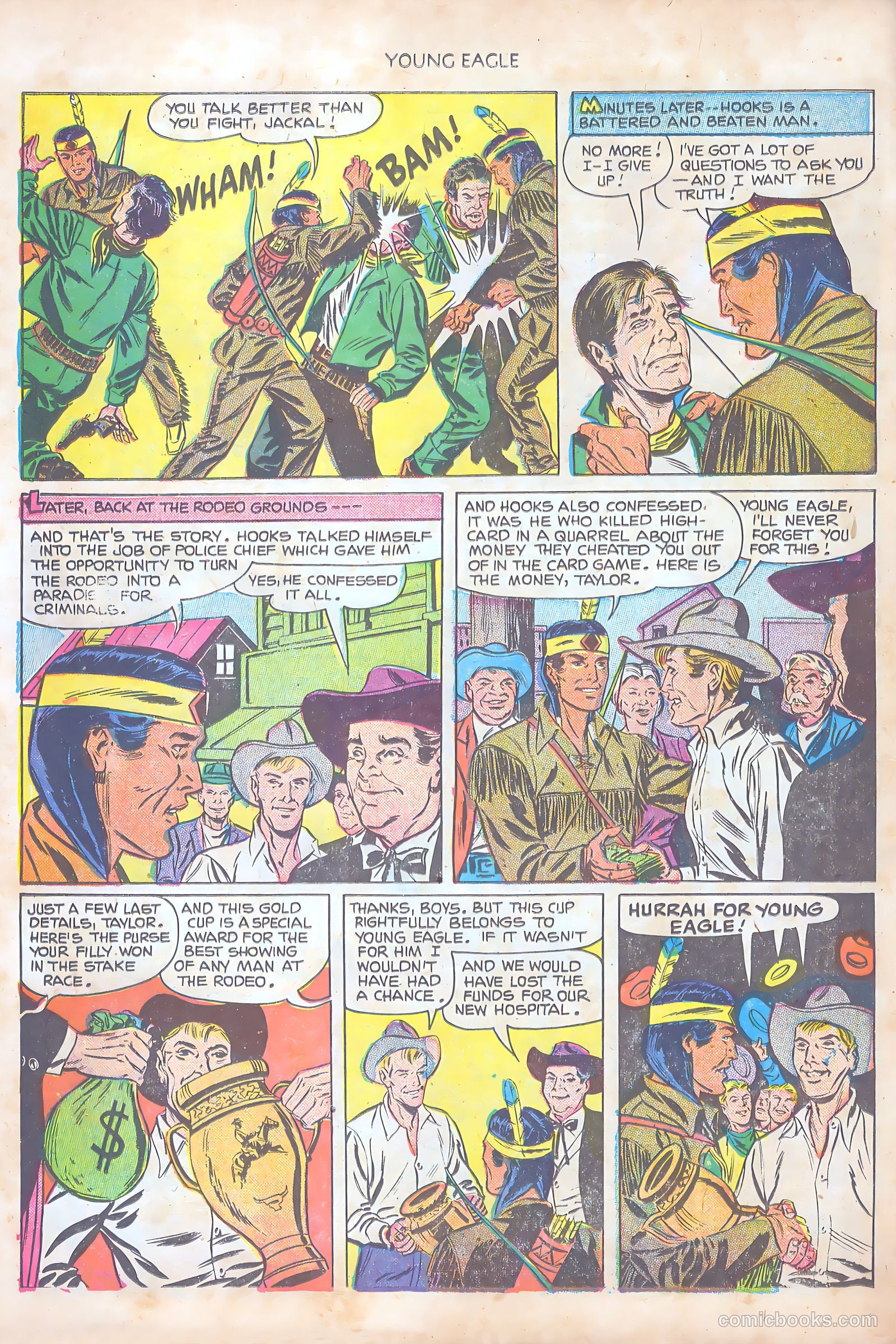 Young Eagle #8 — page 34 of 37