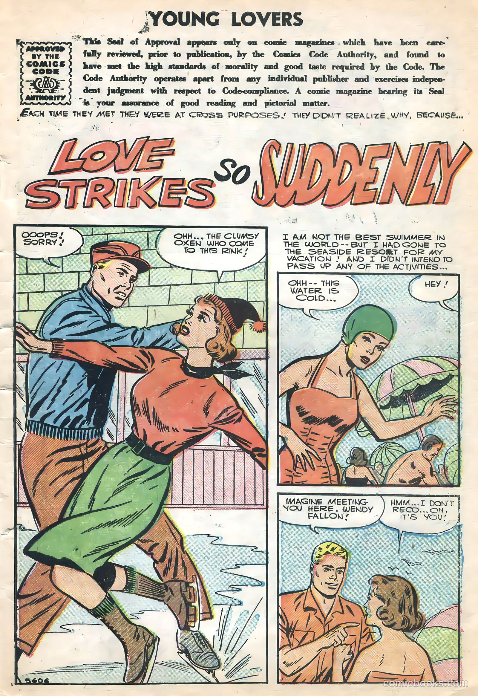 Young Lovers #16 (1956) — page 3 of 36