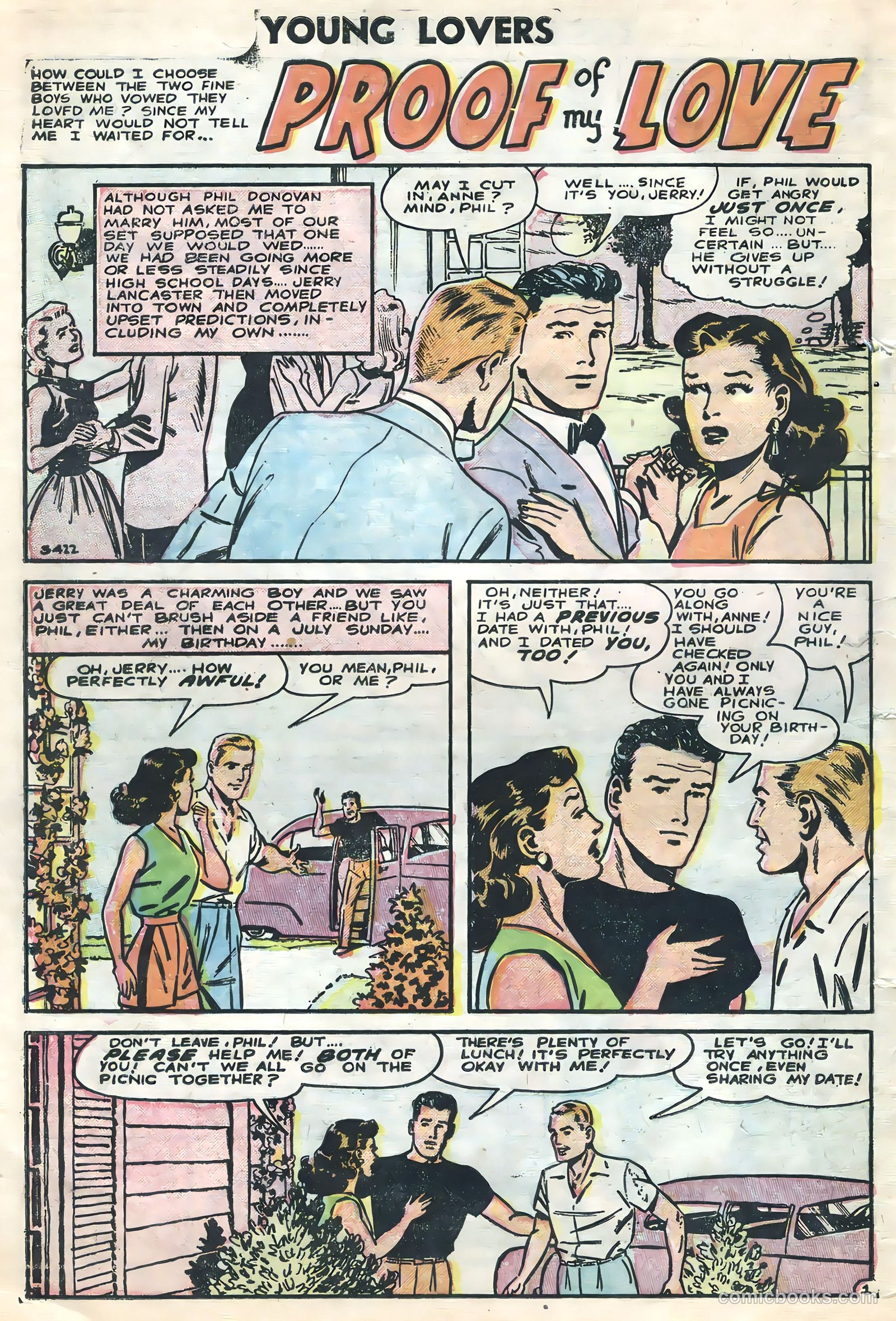 Young Lovers #16 (1956) — page 10 of 36