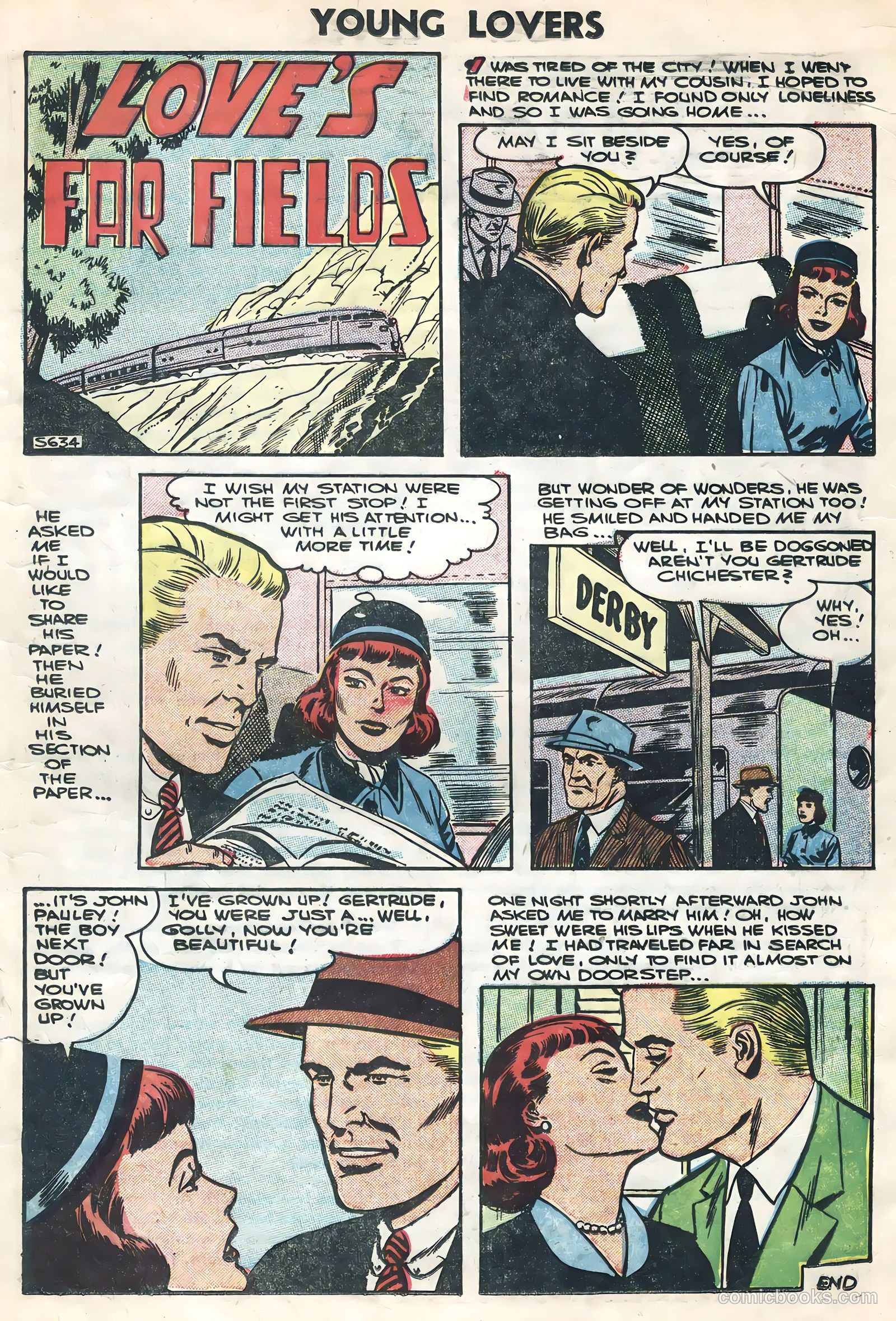 Young Lovers #16 (1956) — page 17 of 36
