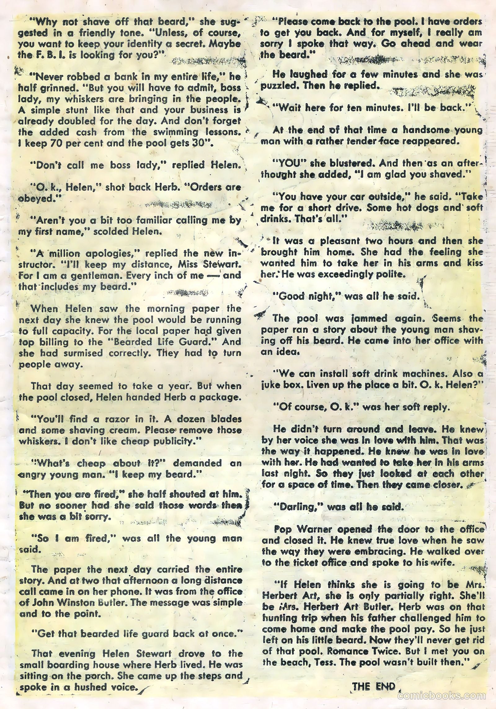 Young Lovers #16 (1956) — page 19 of 36