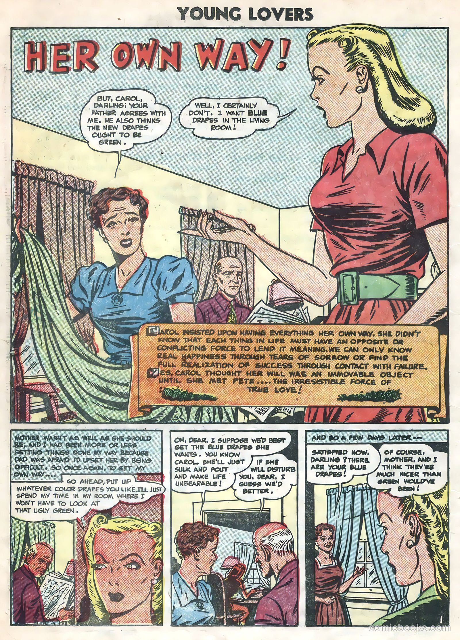 Young Lovers #16 (1956) — page 20 of 36