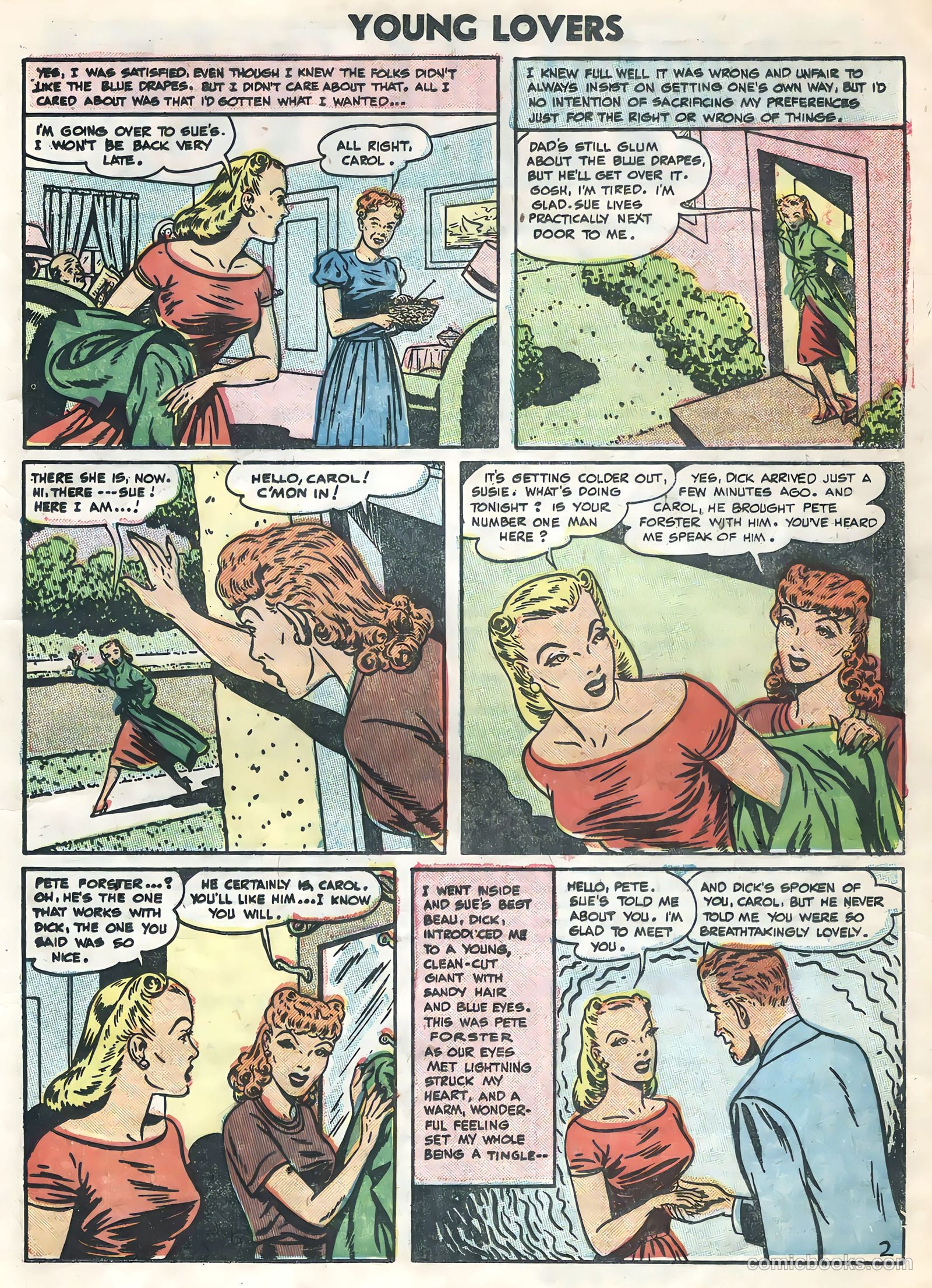 Young Lovers #16 (1956) — page 21 of 36