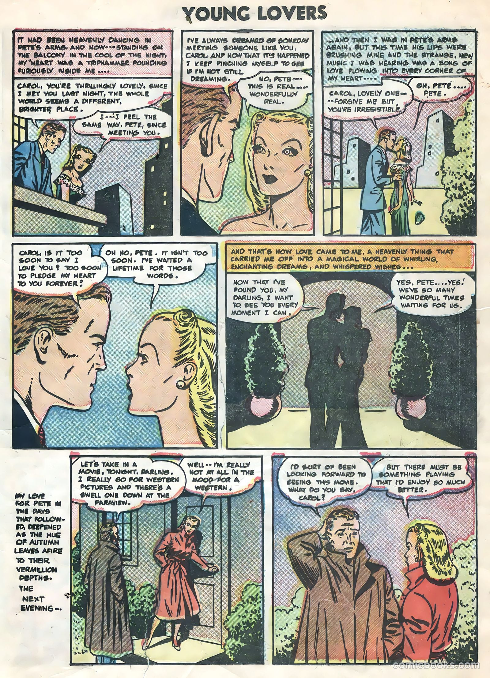 Young Lovers #16 (1956) — page 25 of 36