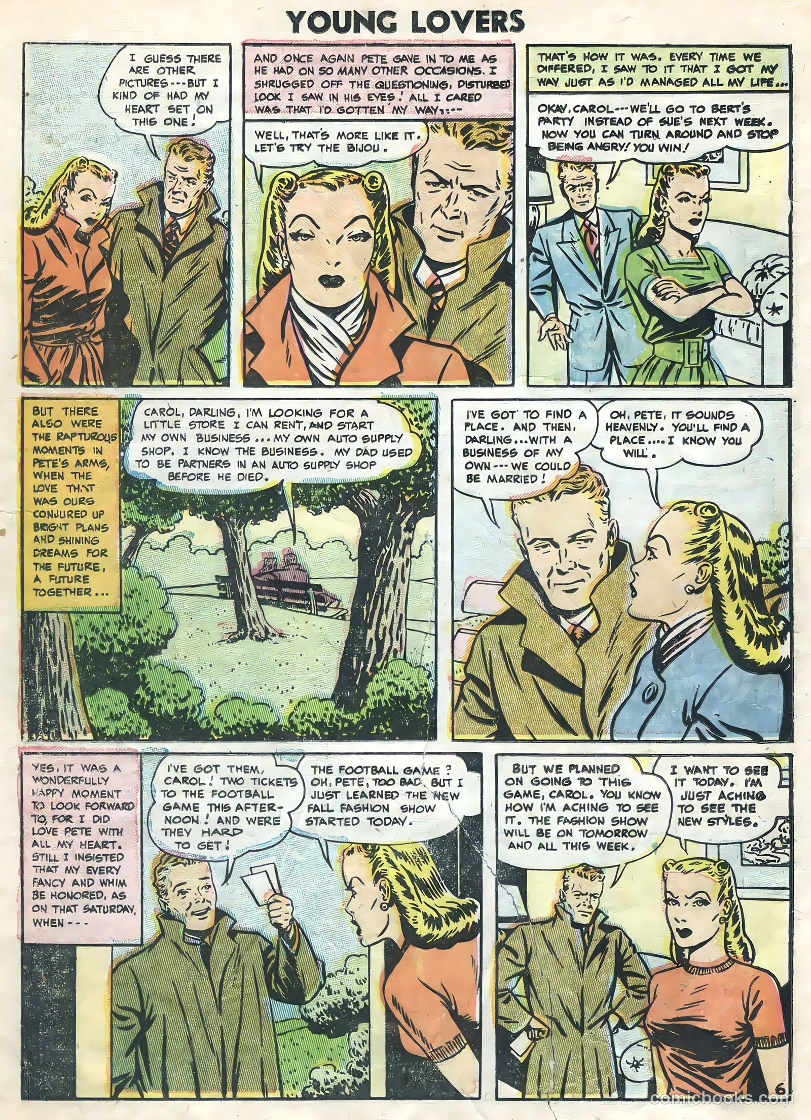 Young Lovers #16 (1956) — page 26 of 36