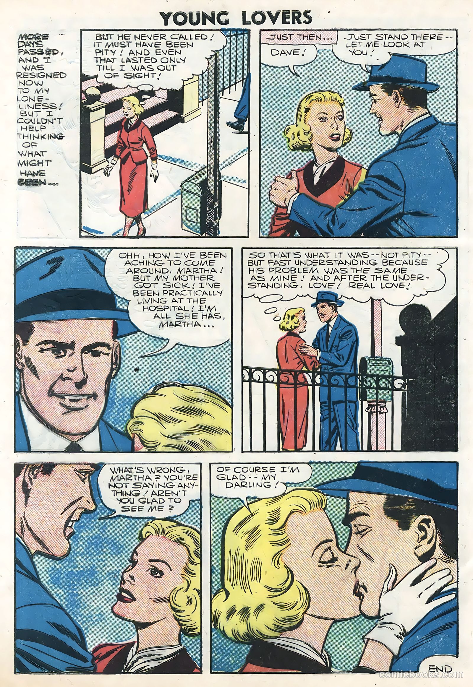 Young Lovers #17 (1956) — page 8 of 36