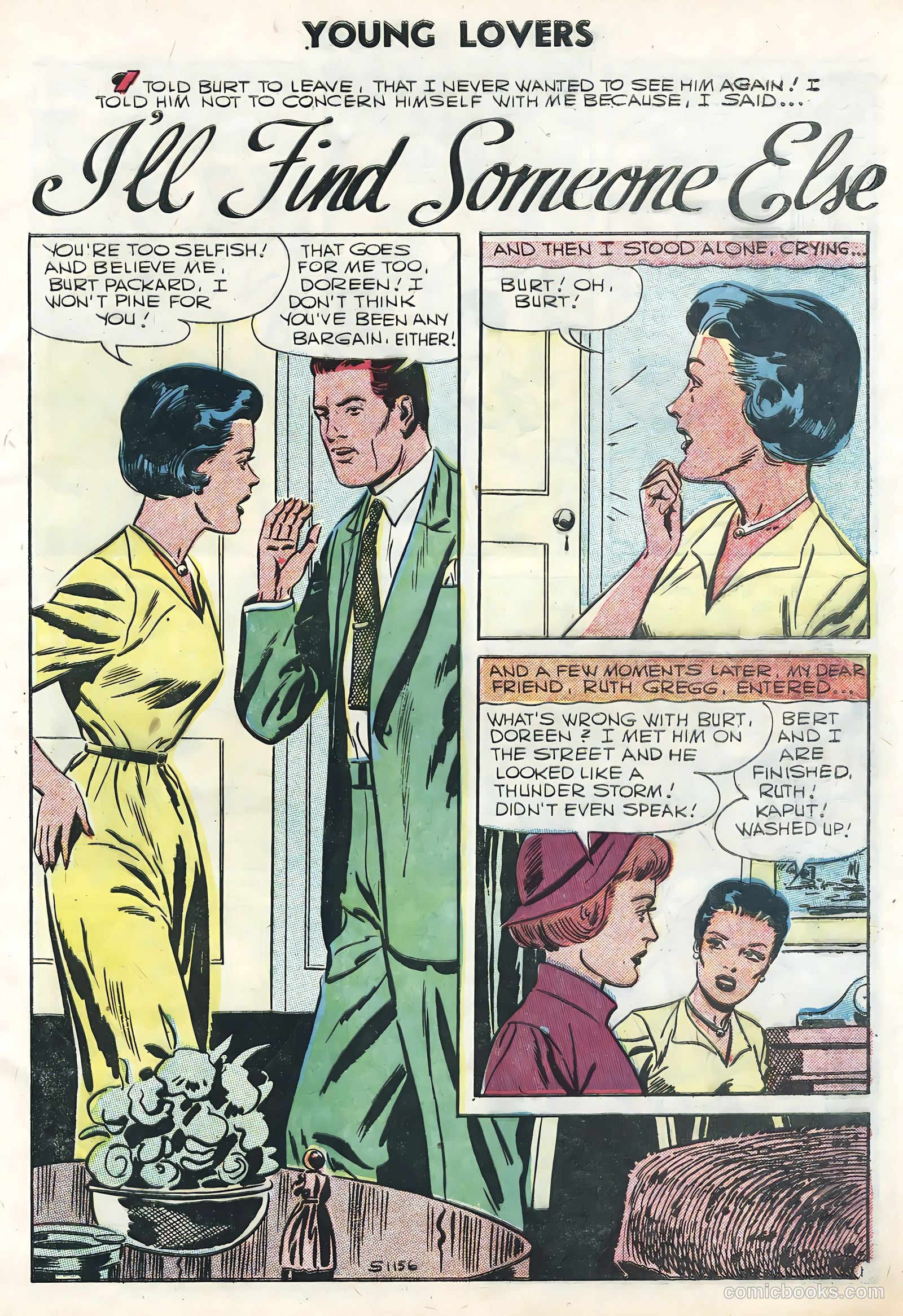 Young Lovers #17 (1956) — page 9 of 36