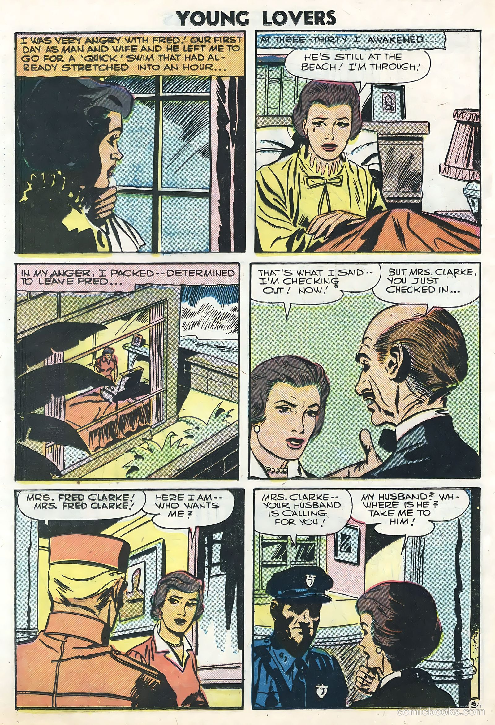 Young Lovers #17 (1956) — page 20 of 36