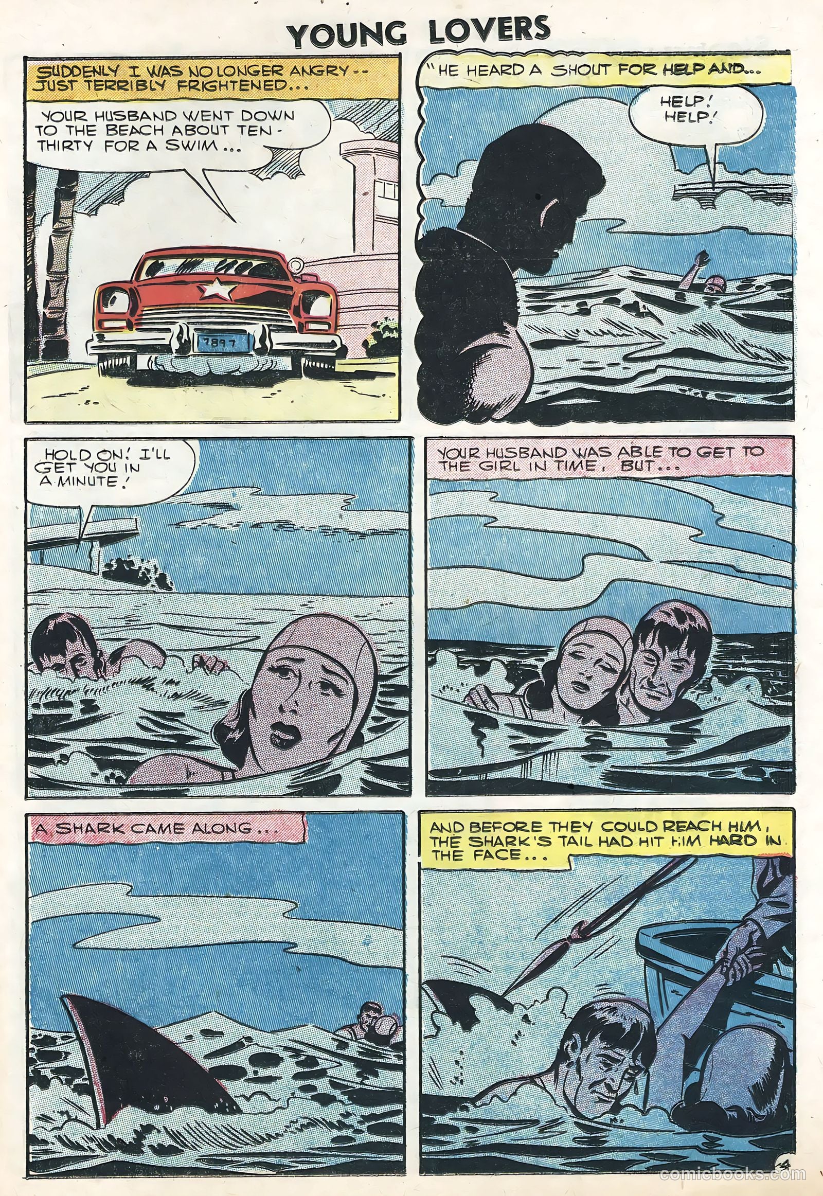 Young Lovers #17 (1956) — page 21 of 36