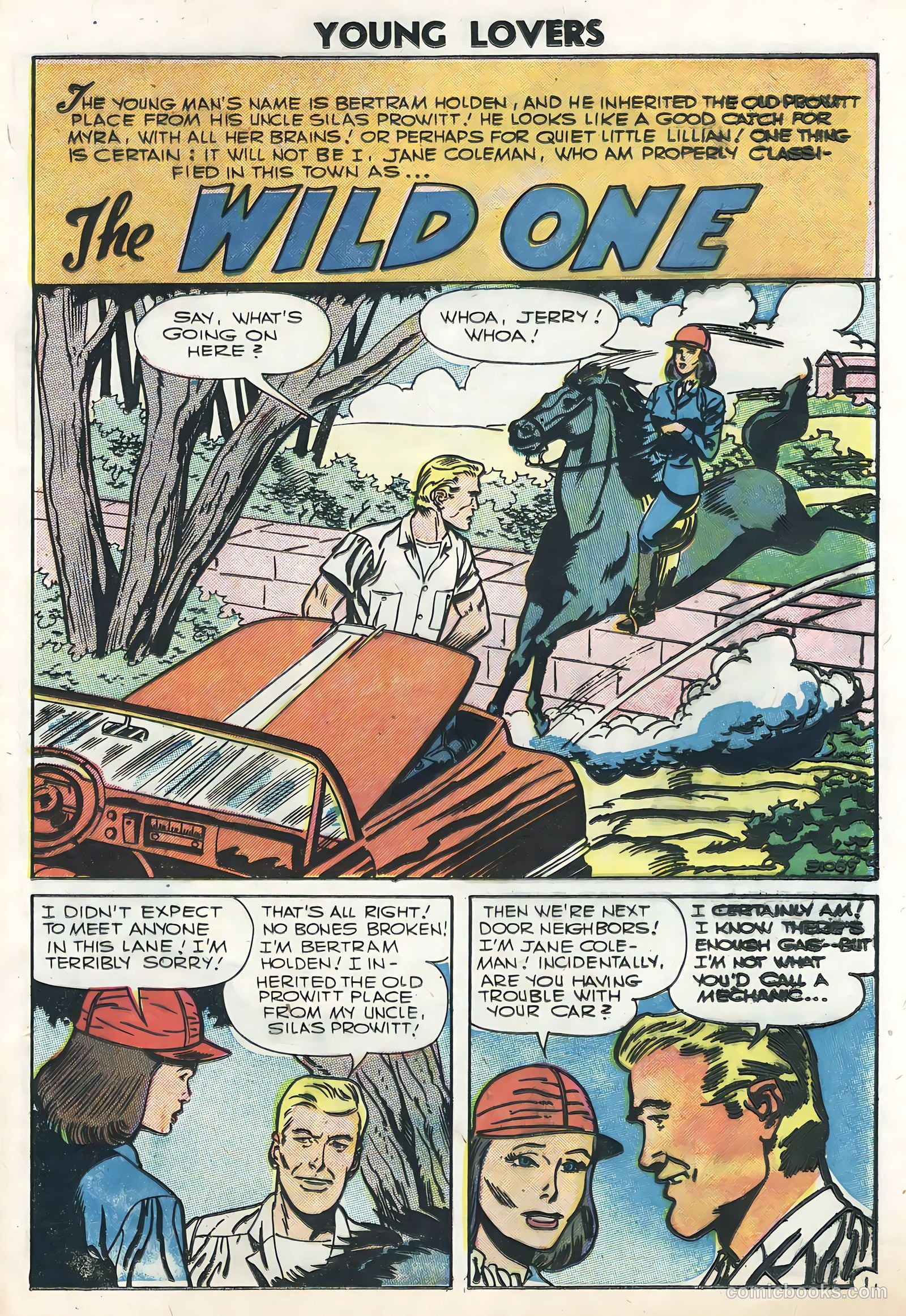 Young Lovers #17 (1956) — page 25 of 36