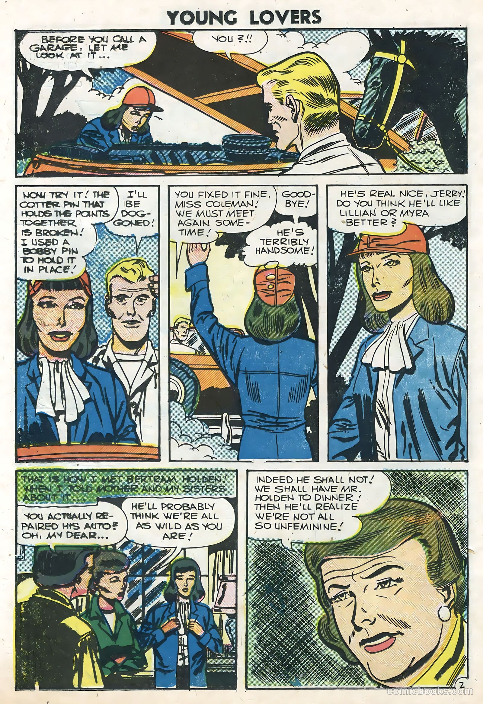 Young Lovers #17 (1956) — page 26 of 36