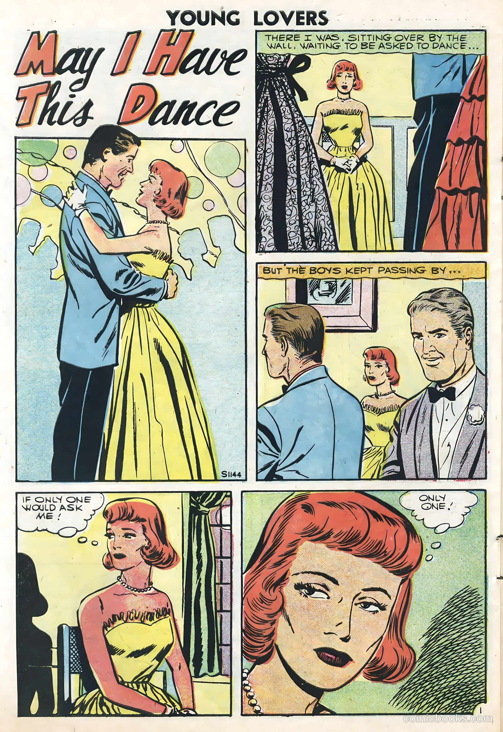 Young Lovers #17 (1956) — page 30 of 36