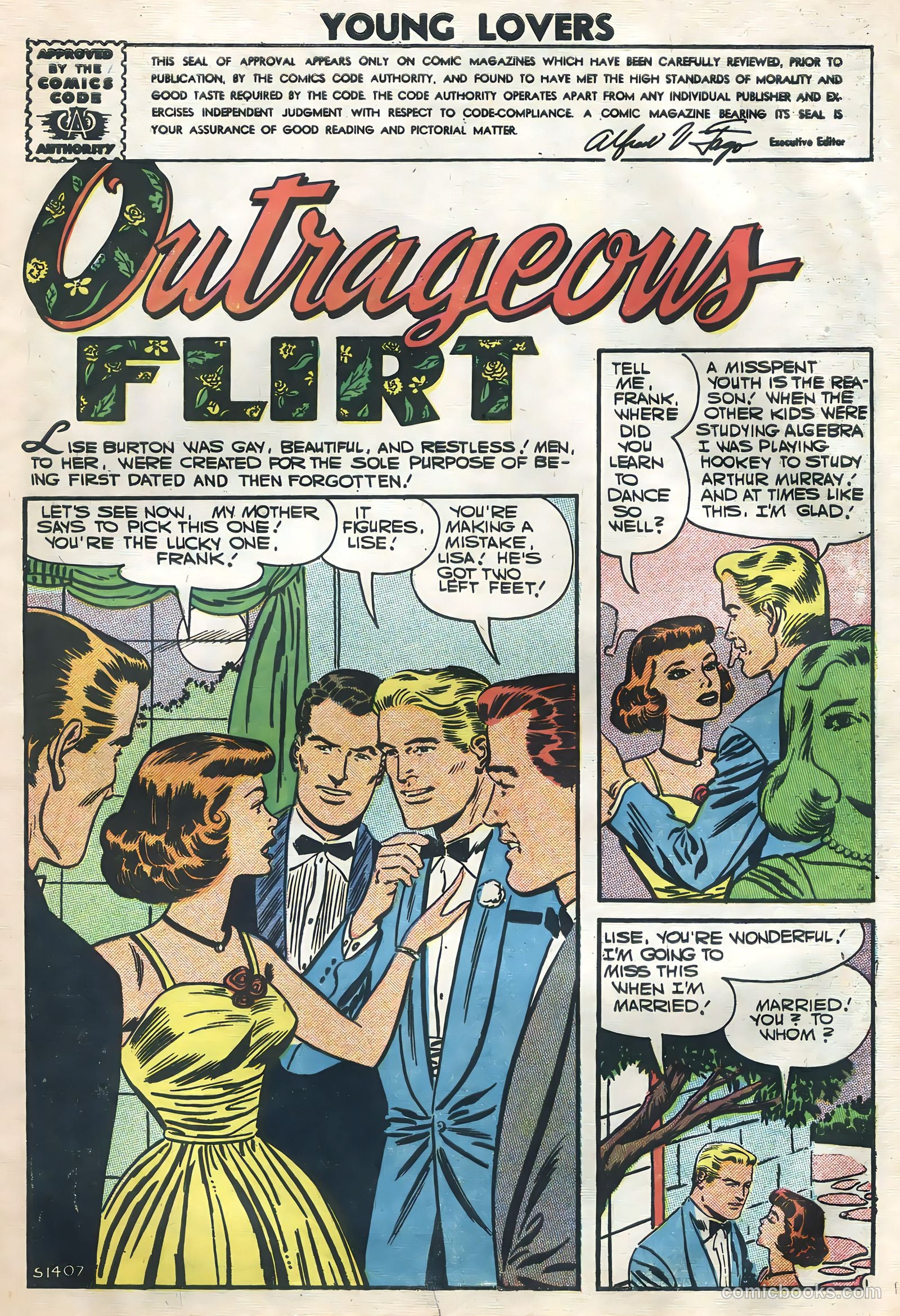 Young Lovers #18 (1957) — page 3 of 36