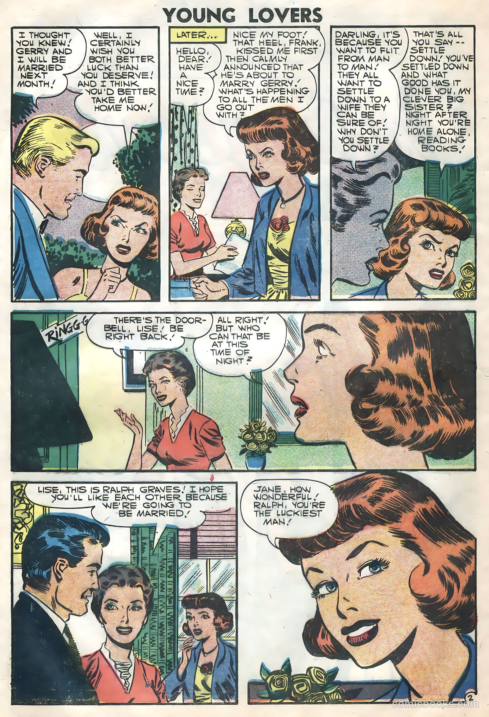 Young Lovers #18 (1957) — page 4 of 36