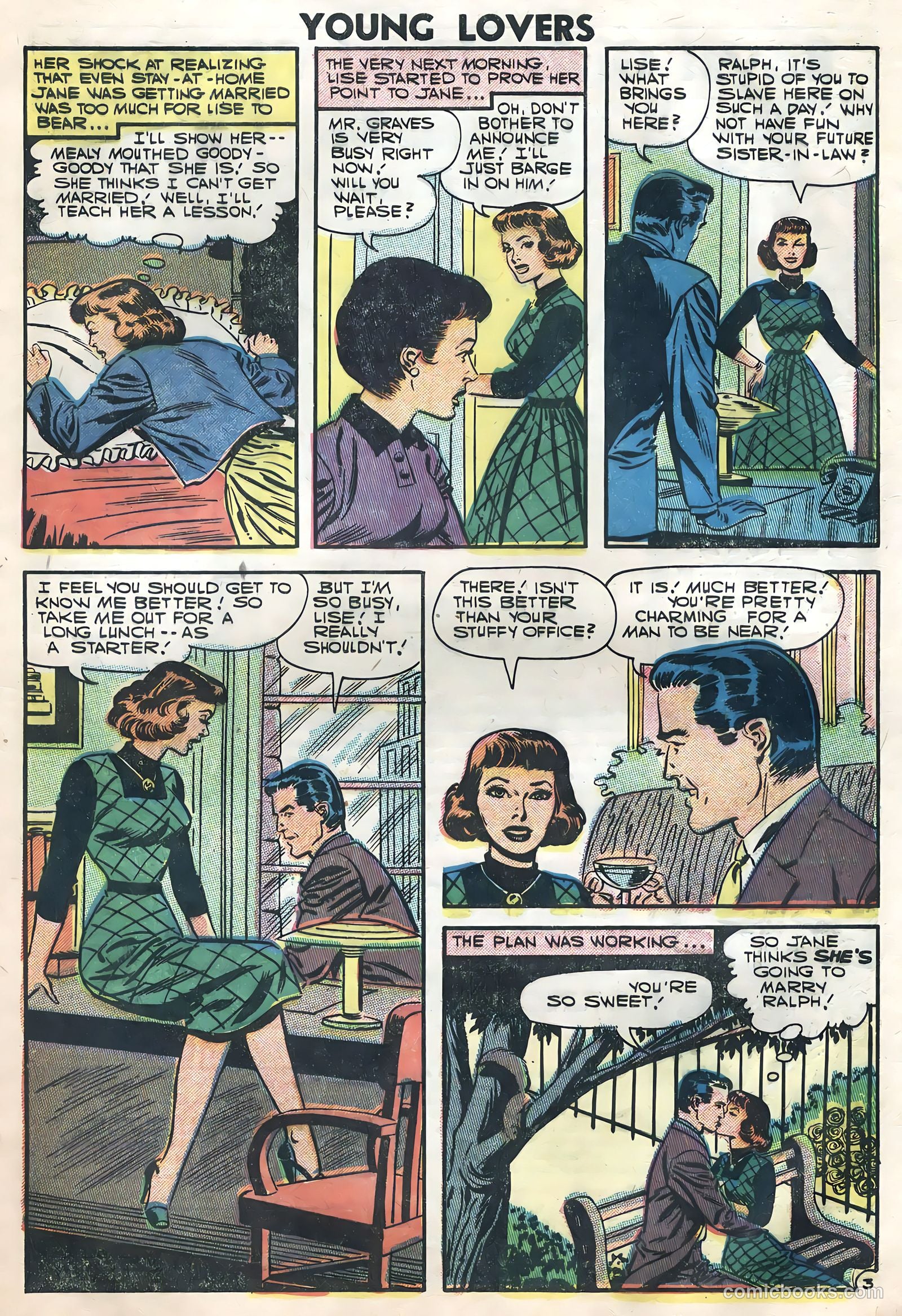 Young Lovers #18 (1957) — page 5 of 36
