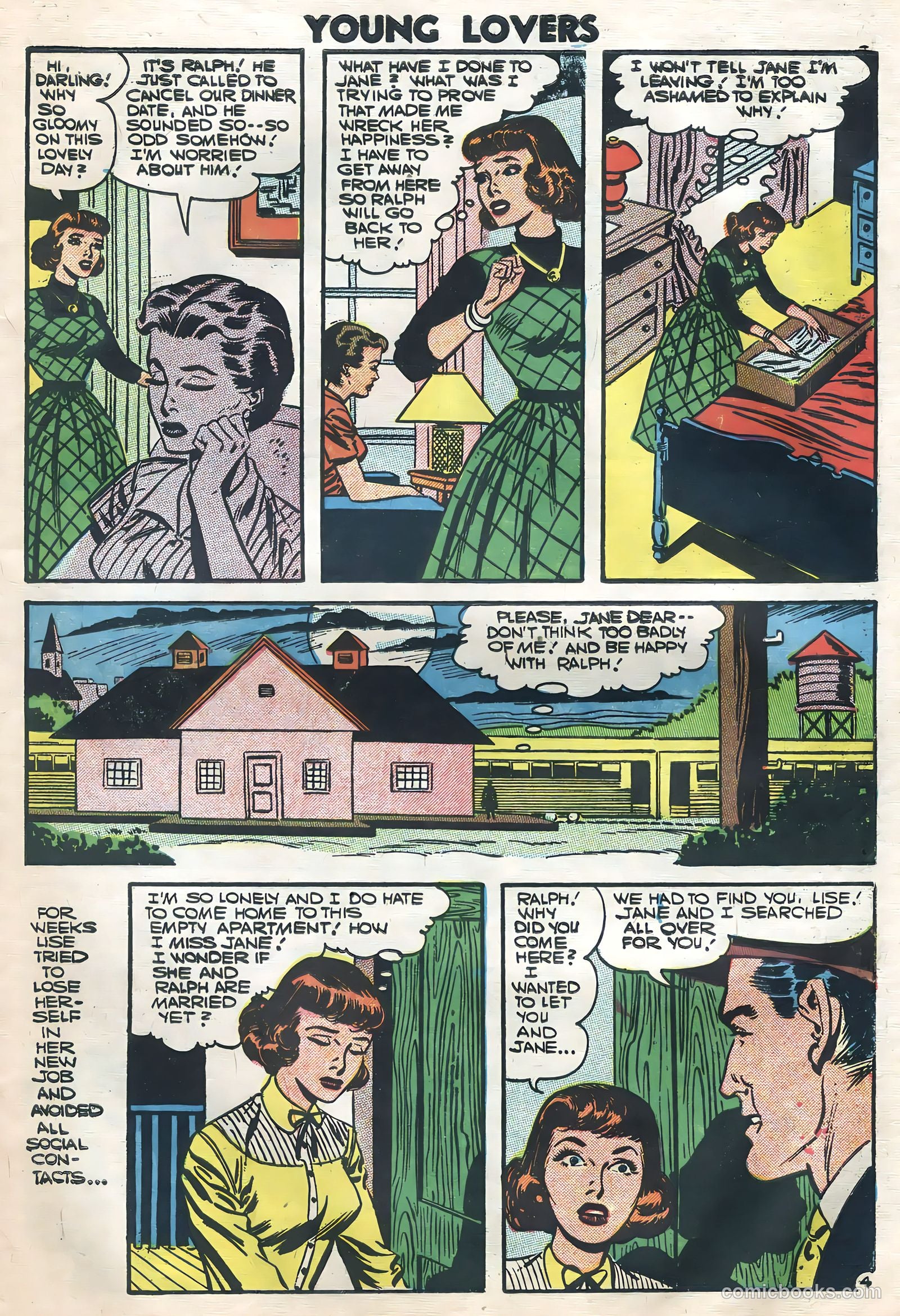 Young Lovers #18 (1957) — page 7 of 36