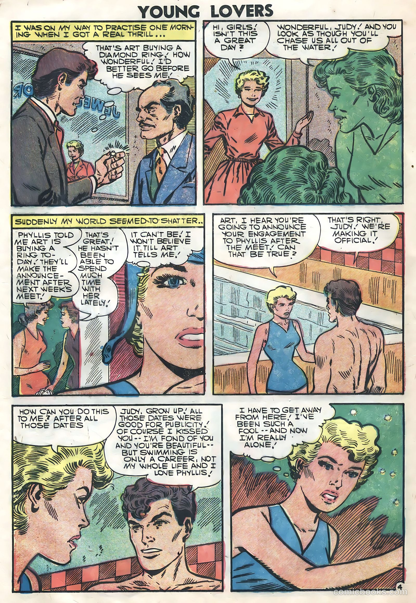 Young Lovers #18 (1957) — page 12 of 36
