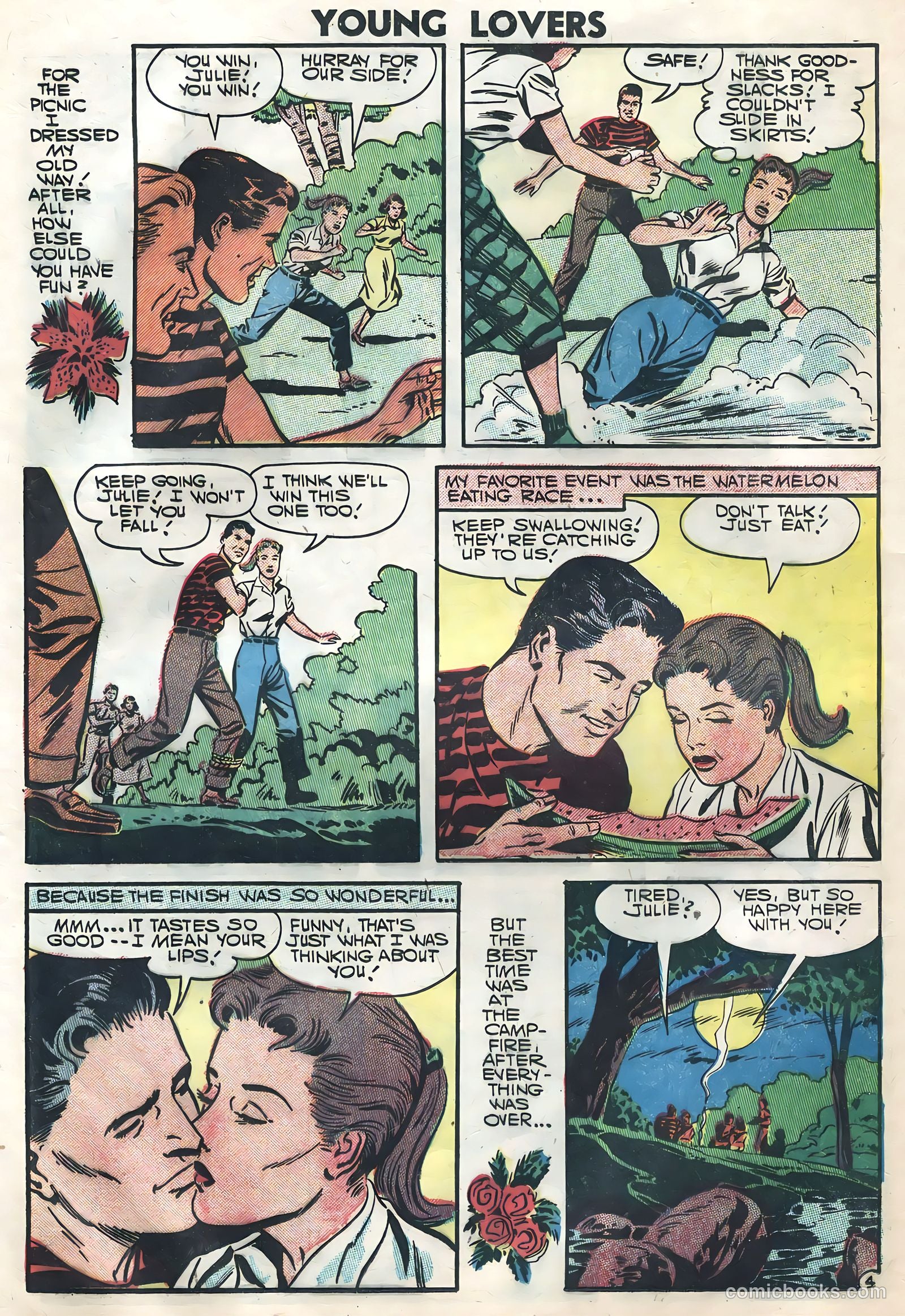 Young Lovers #18 (1957) — page 24 of 36