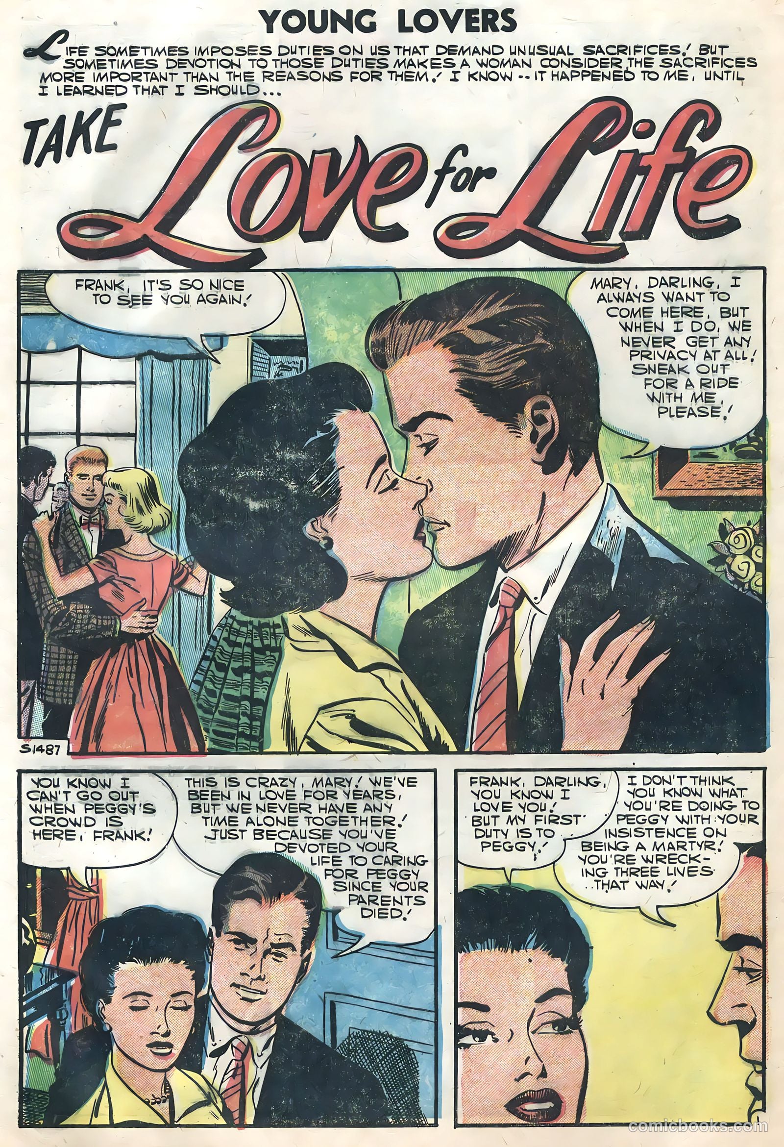 Young Lovers #18 (1957) — page 28 of 36