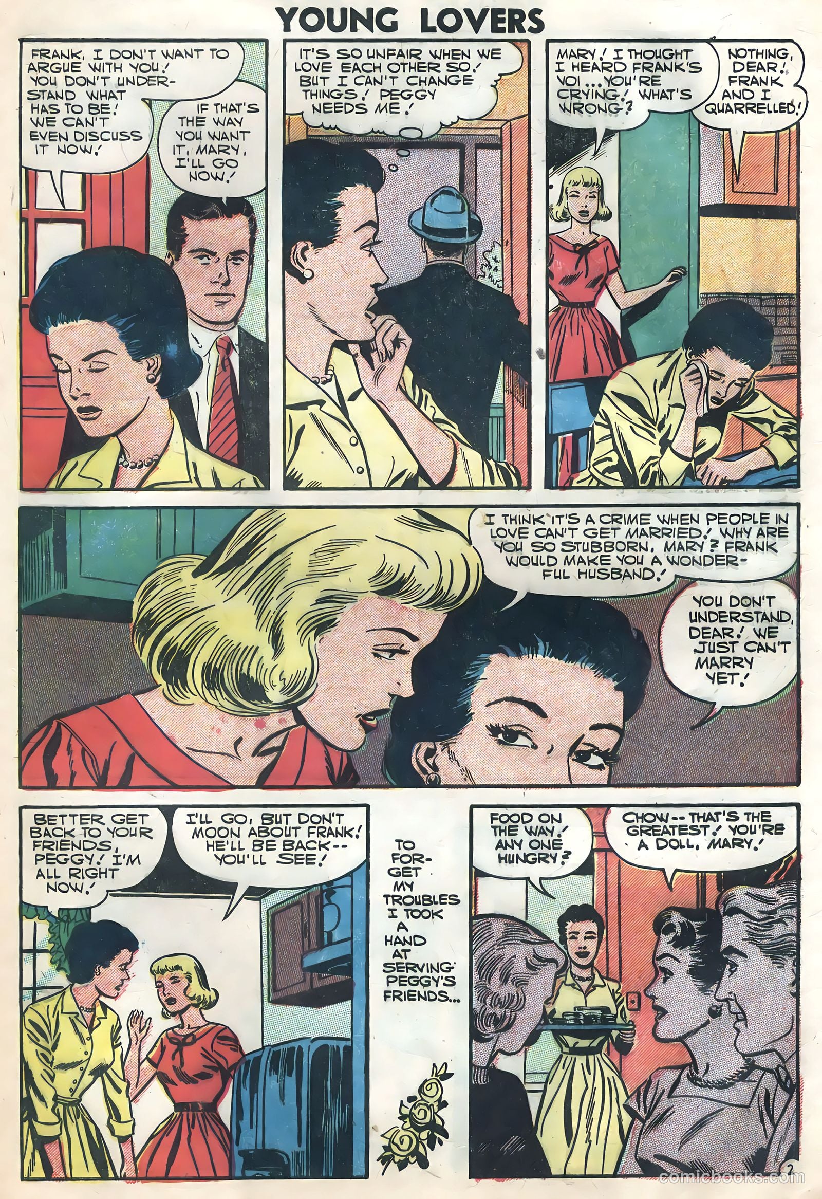 Young Lovers #18 (1957) — page 29 of 36