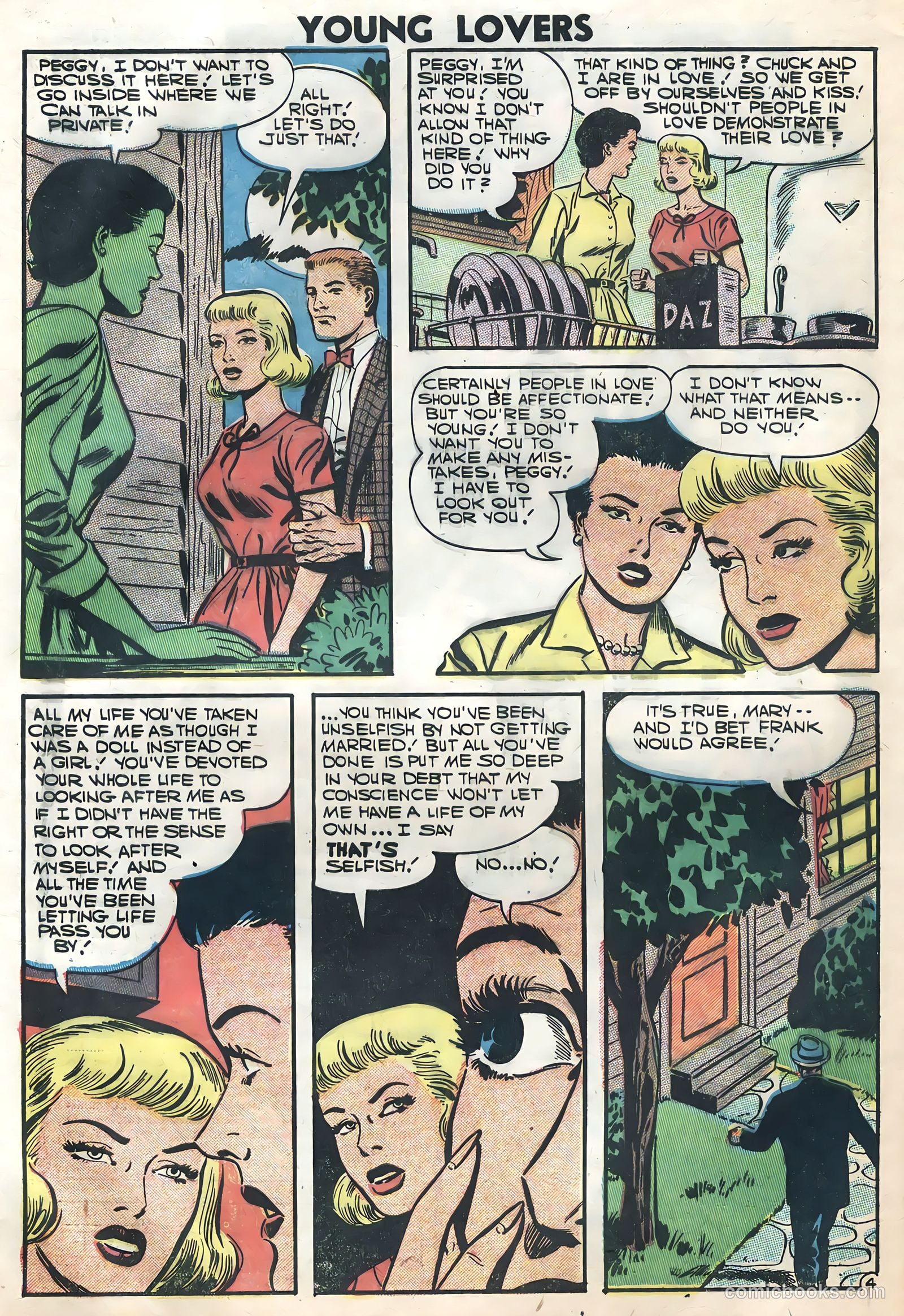 Young Lovers #18 (1964) — page 32 of 36