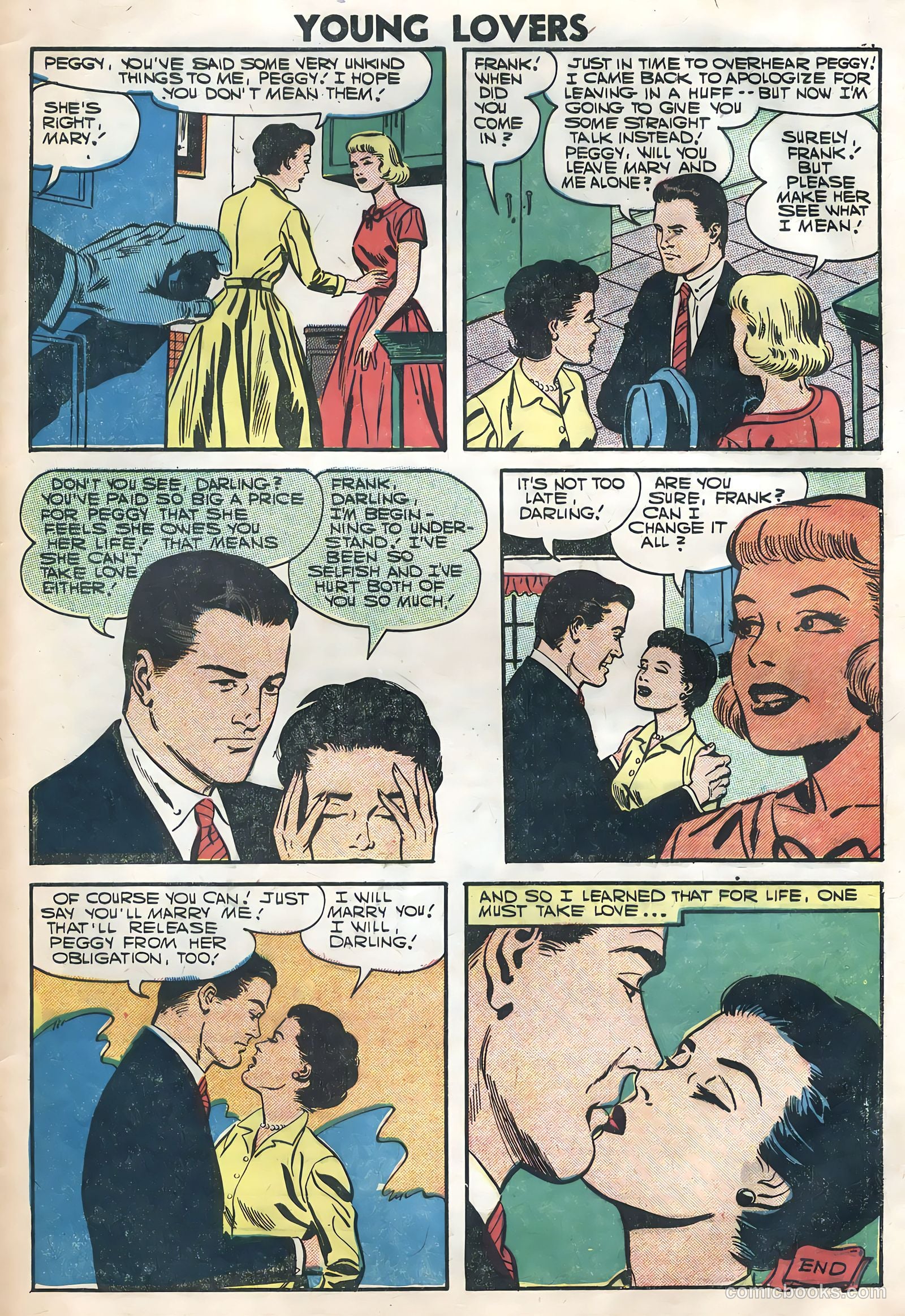 Young Lovers #18 (1964) — page 33 of 36