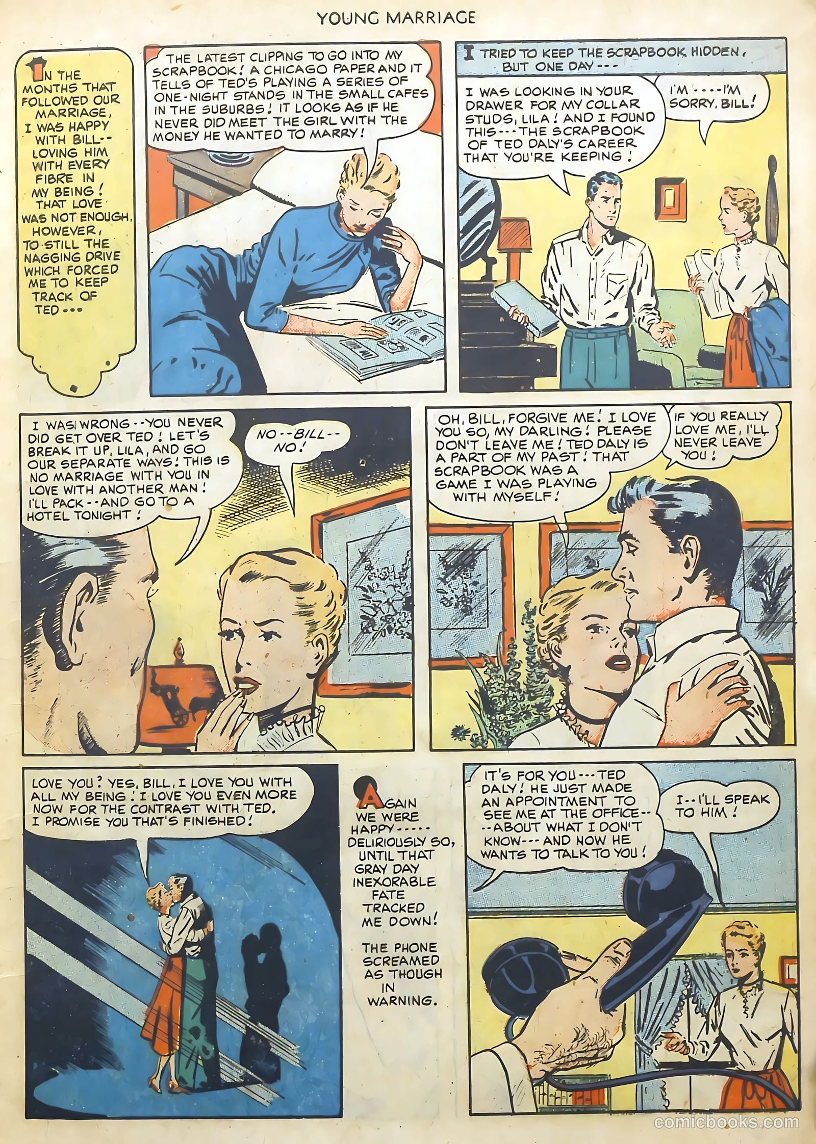Young Marriage #1 (1950) — page 9 of 36