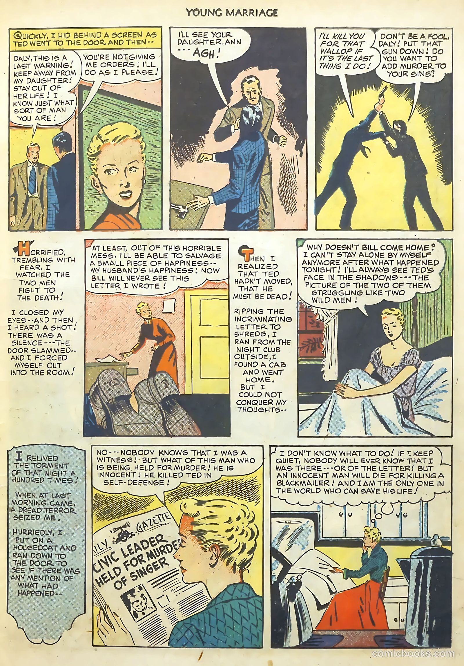 Young Marriage #1 (1950) — page 11 of 36