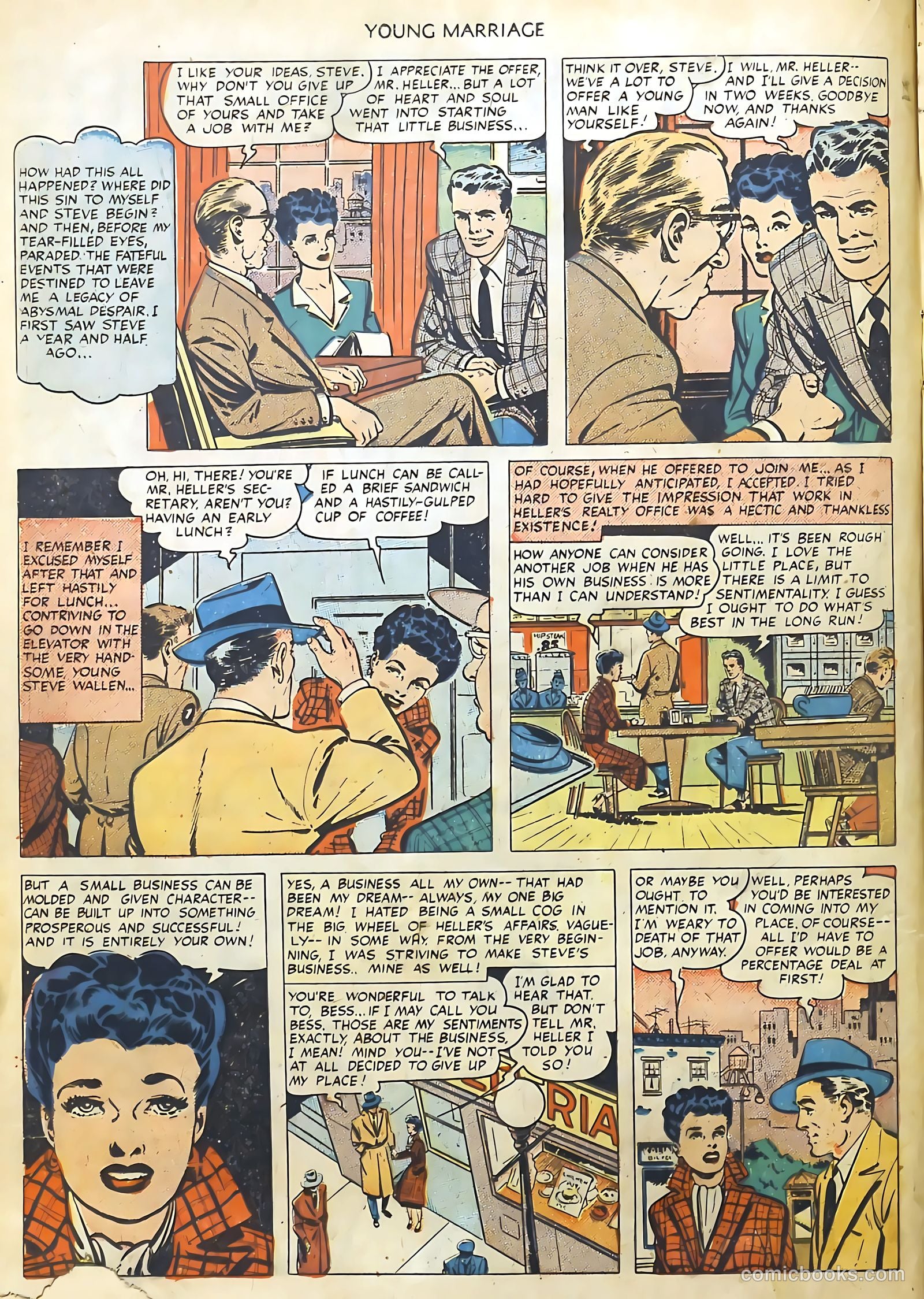 Young Marriage #1 (1950) — page 16 of 36