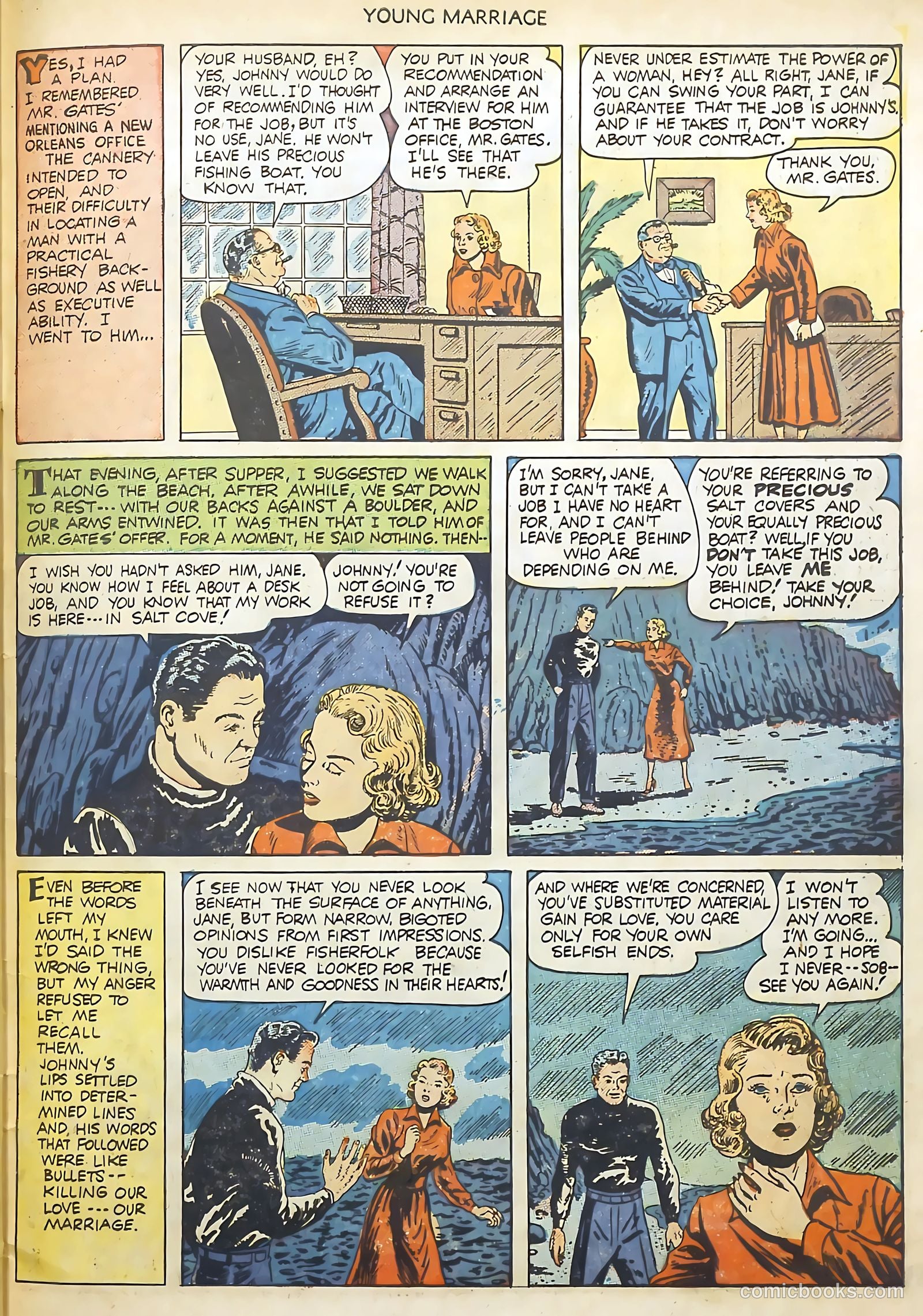Young Marriage #1 (1950) — page 31 of 36